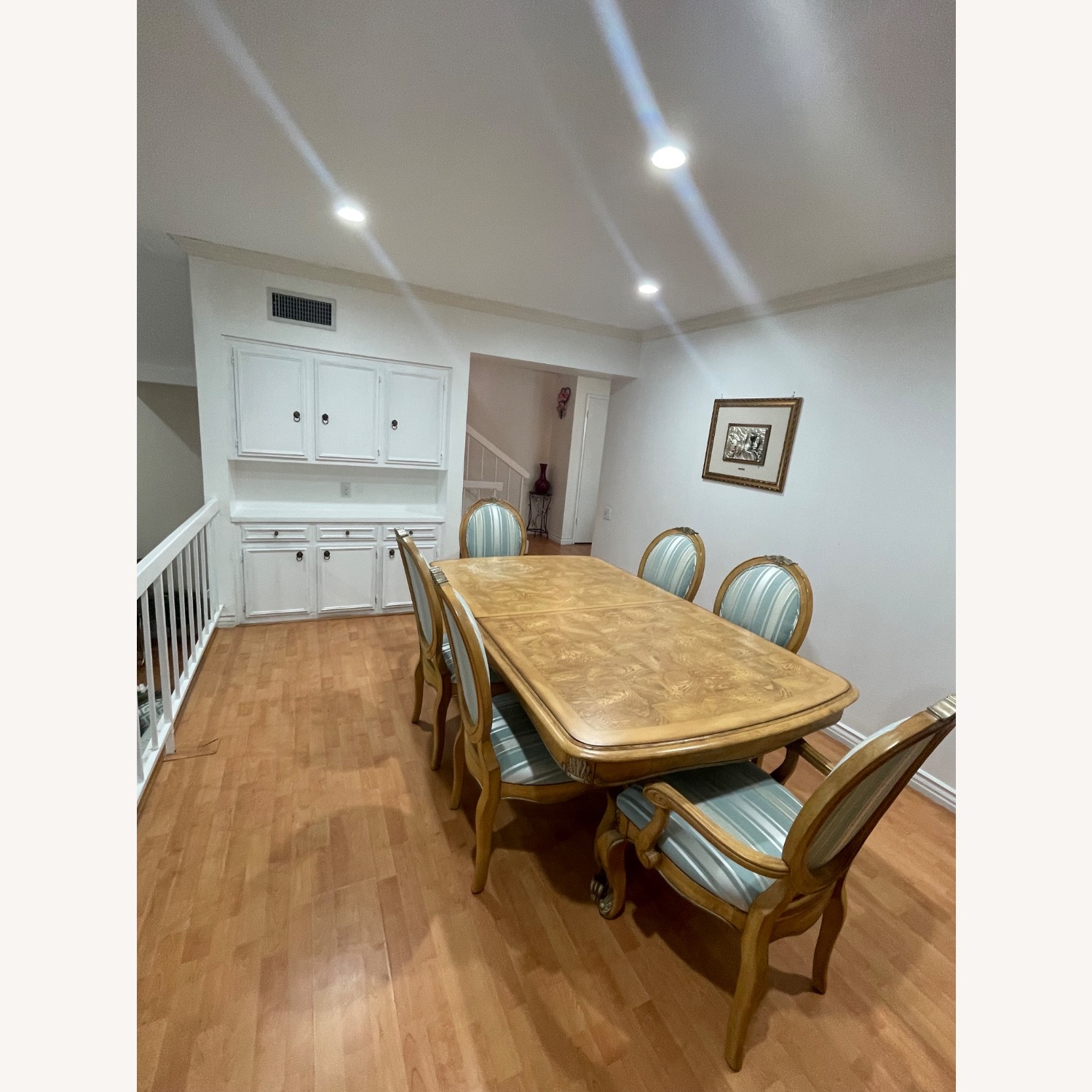 Vintage/Antique Finds Natural Wood Dining Set - image-2
