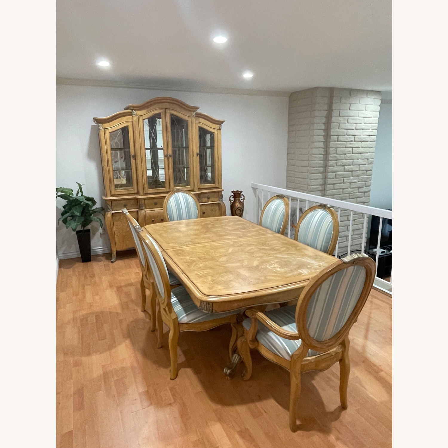 Vintage/Antique Finds Natural Wood Dining Set - image-3