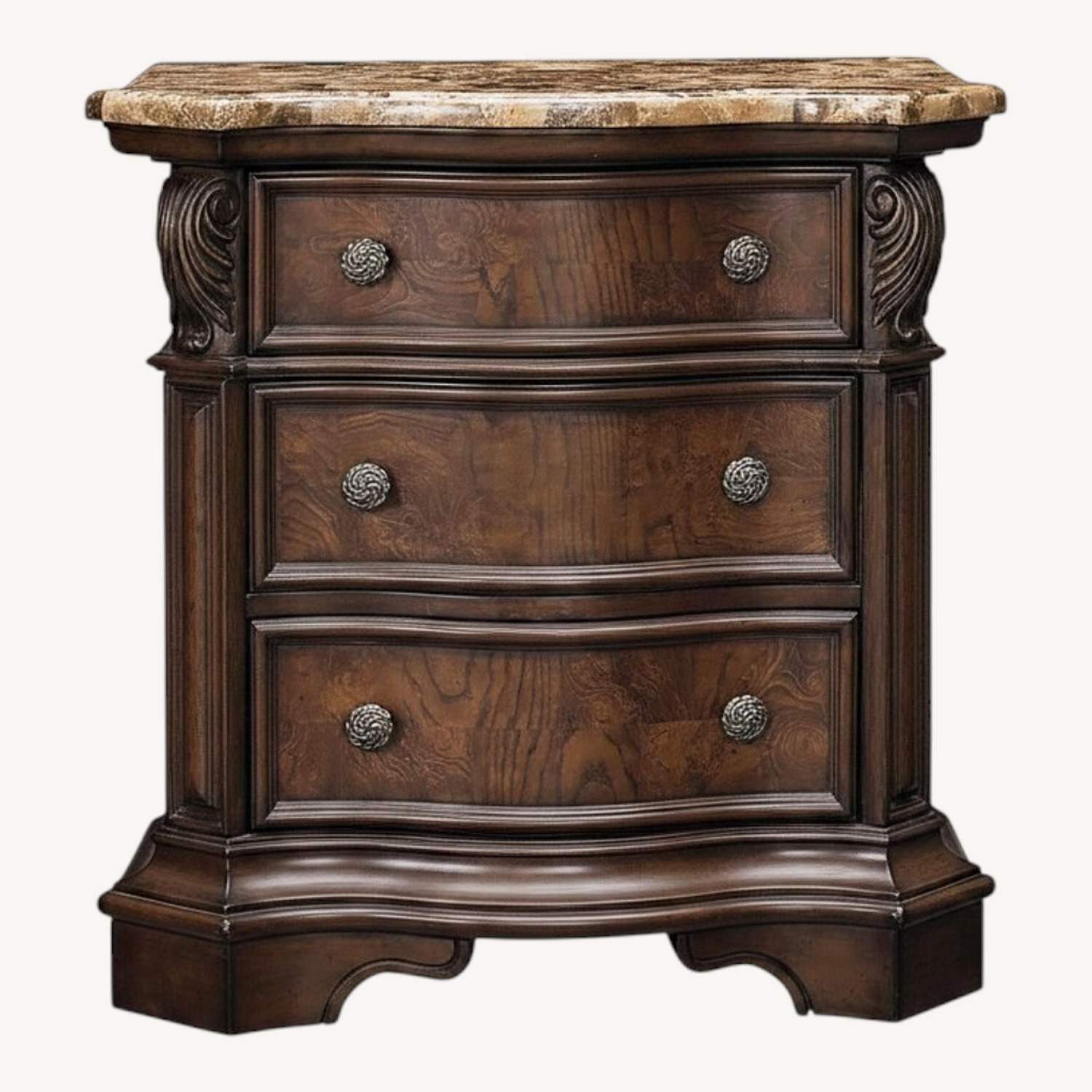 Value City Furniture Dark Brown Nightstands - image-0
