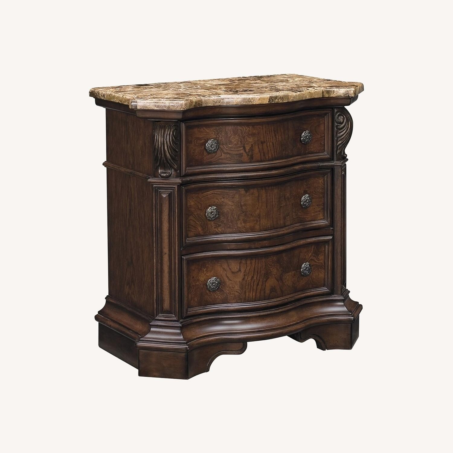 Value City Furniture Dark Brown Nightstands - image-5