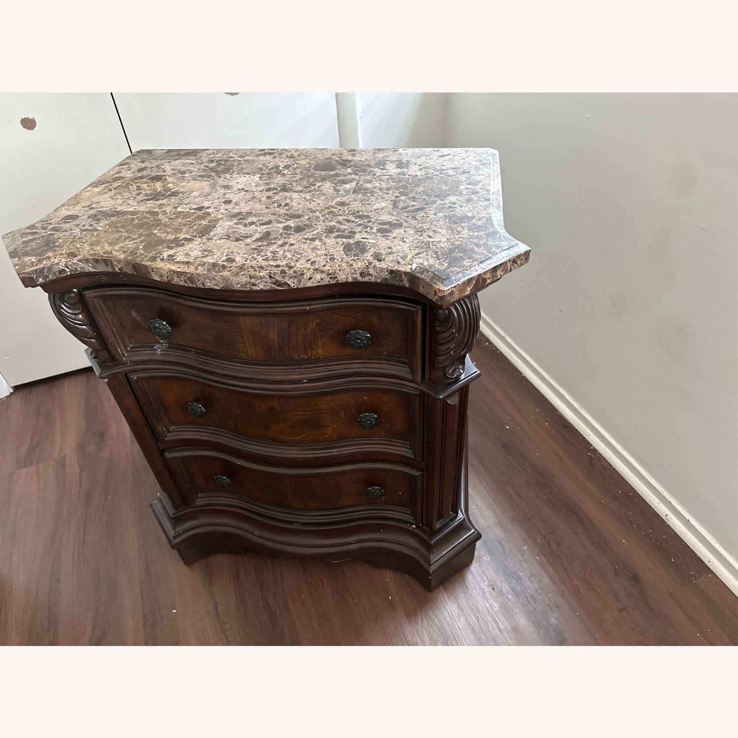 Value City Furniture Dark Brown Nightstands - image-3