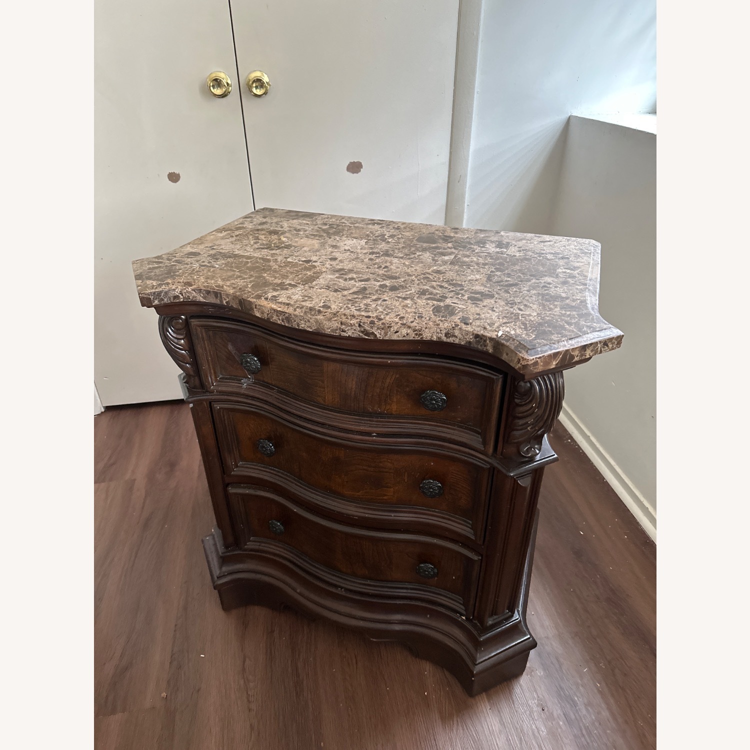 Value City Furniture Dark Brown Nightstands - image-1