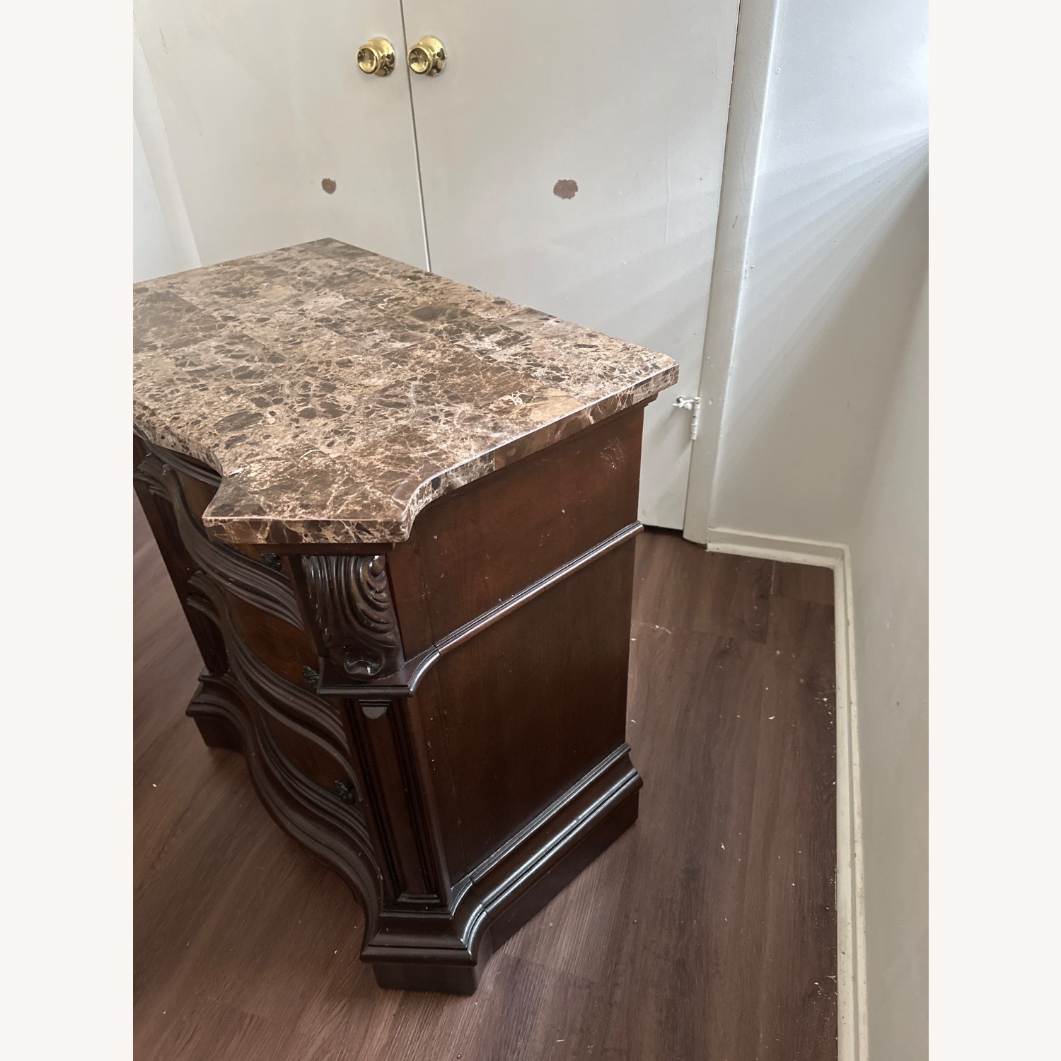 Value City Furniture Dark Brown Nightstands - image-2