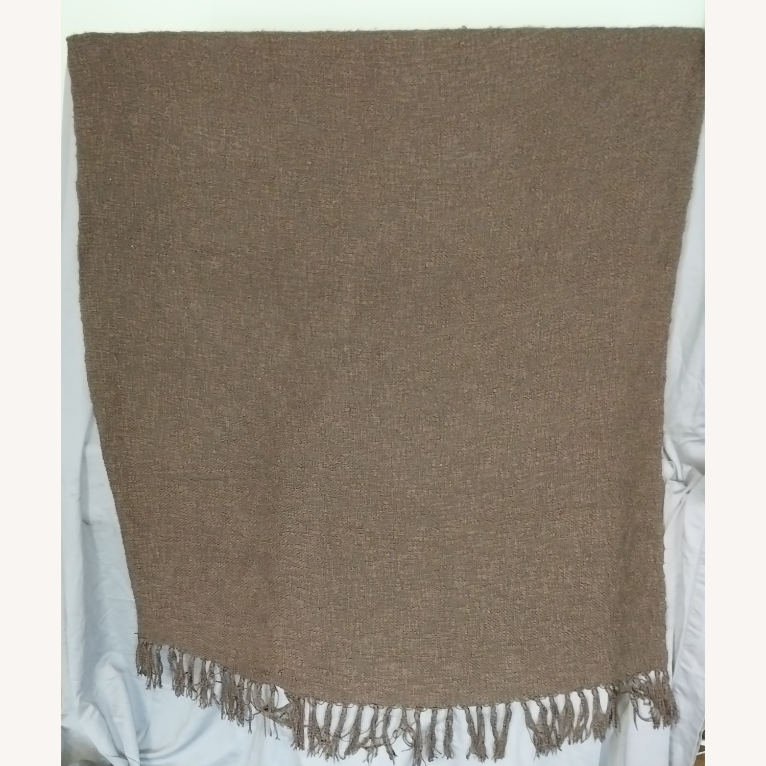 Pottery Barn Dreamy Handwoven Fringe Throw - image-7