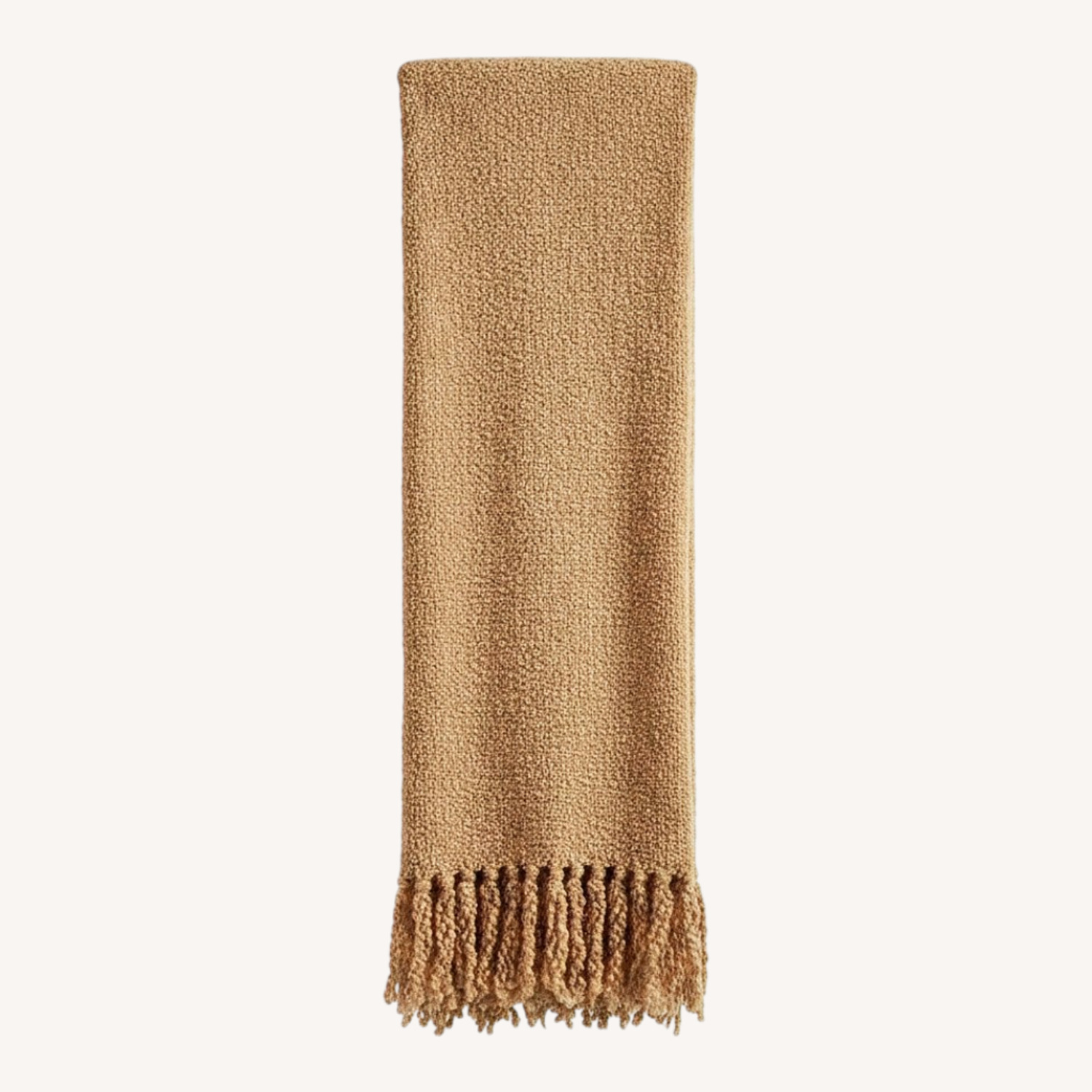 Pottery Barn Dreamy Handwoven Fringe Throw - image-0