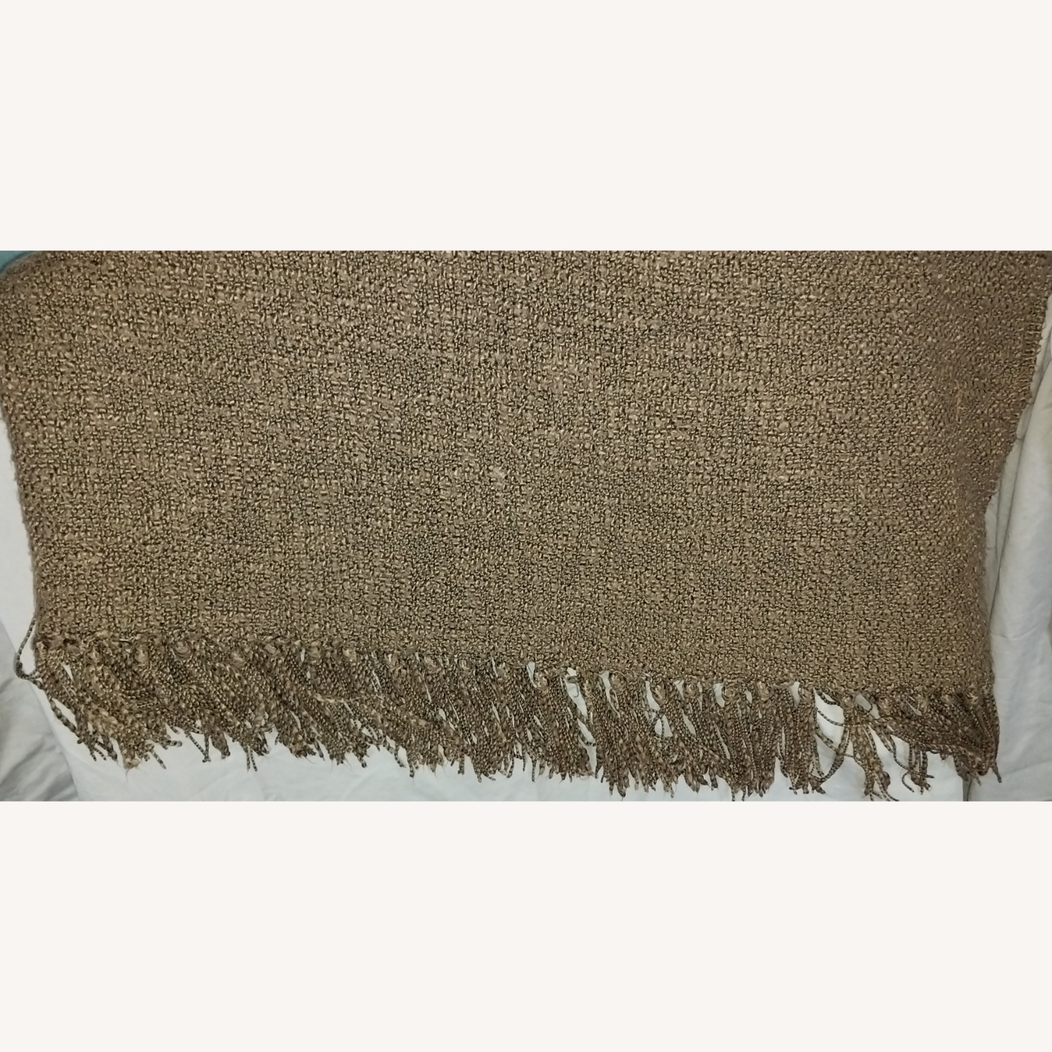 Pottery Barn Dreamy Handwoven Fringe Throw - image-4