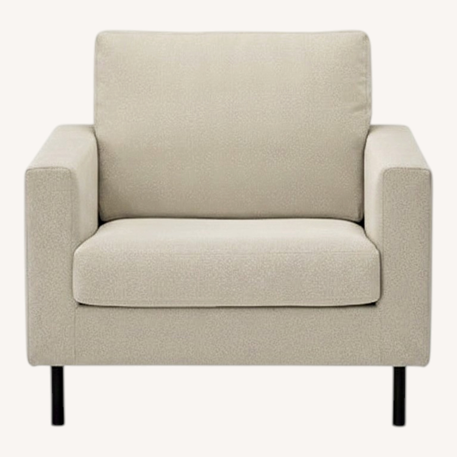IKEA SALTSJÖBADEN Natural Fabric Armchair - image-0