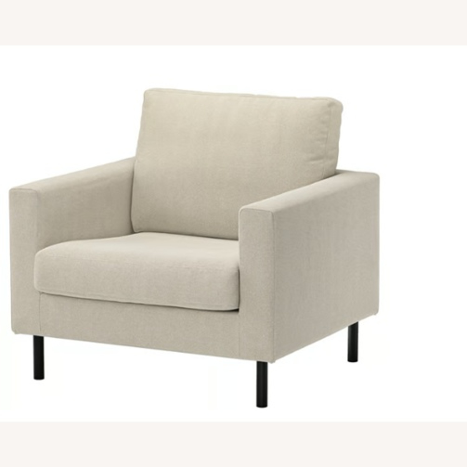 IKEA SALTSJÖBADEN Natural Fabric Armchair - image-6