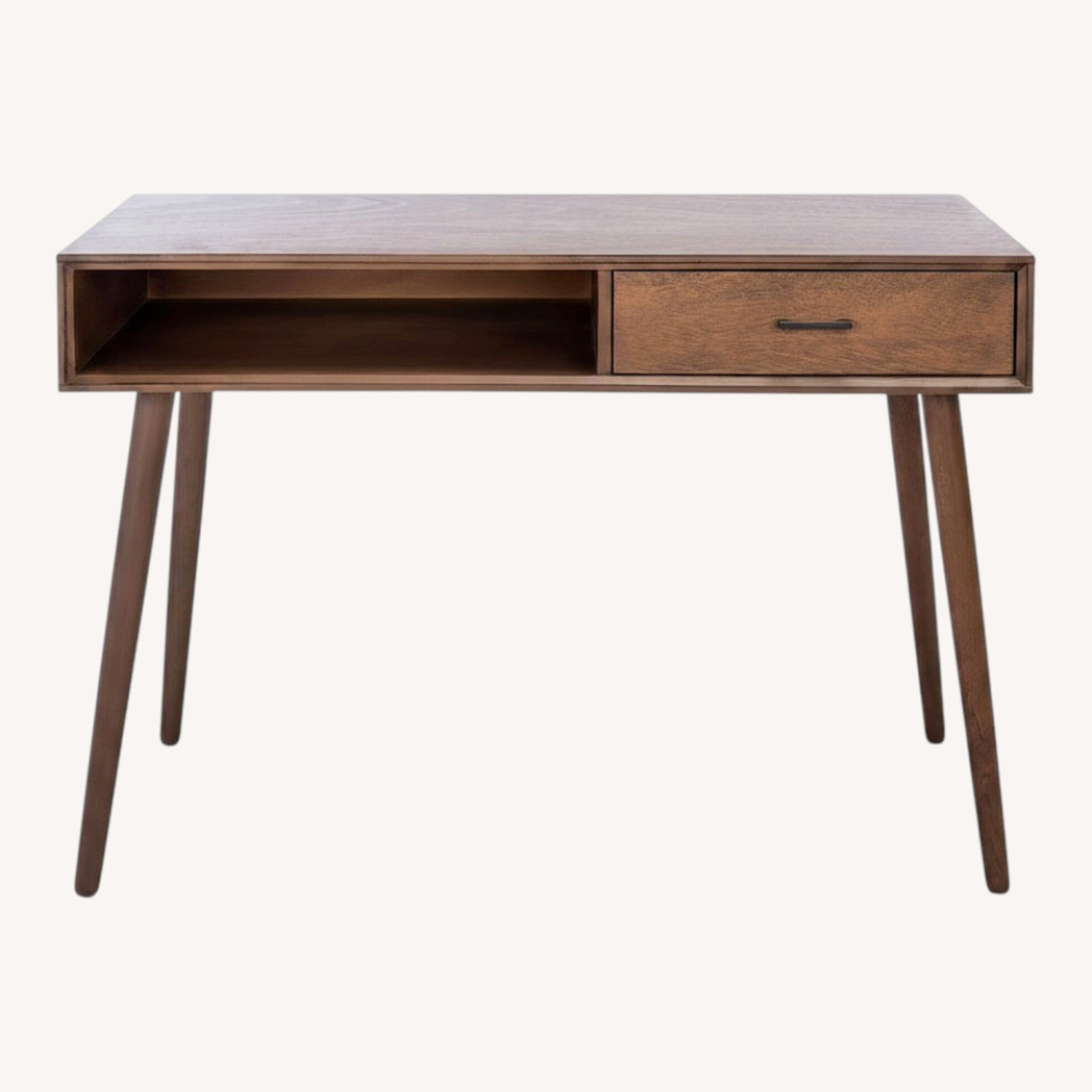Target Dark Brown Wood Desk - image-0