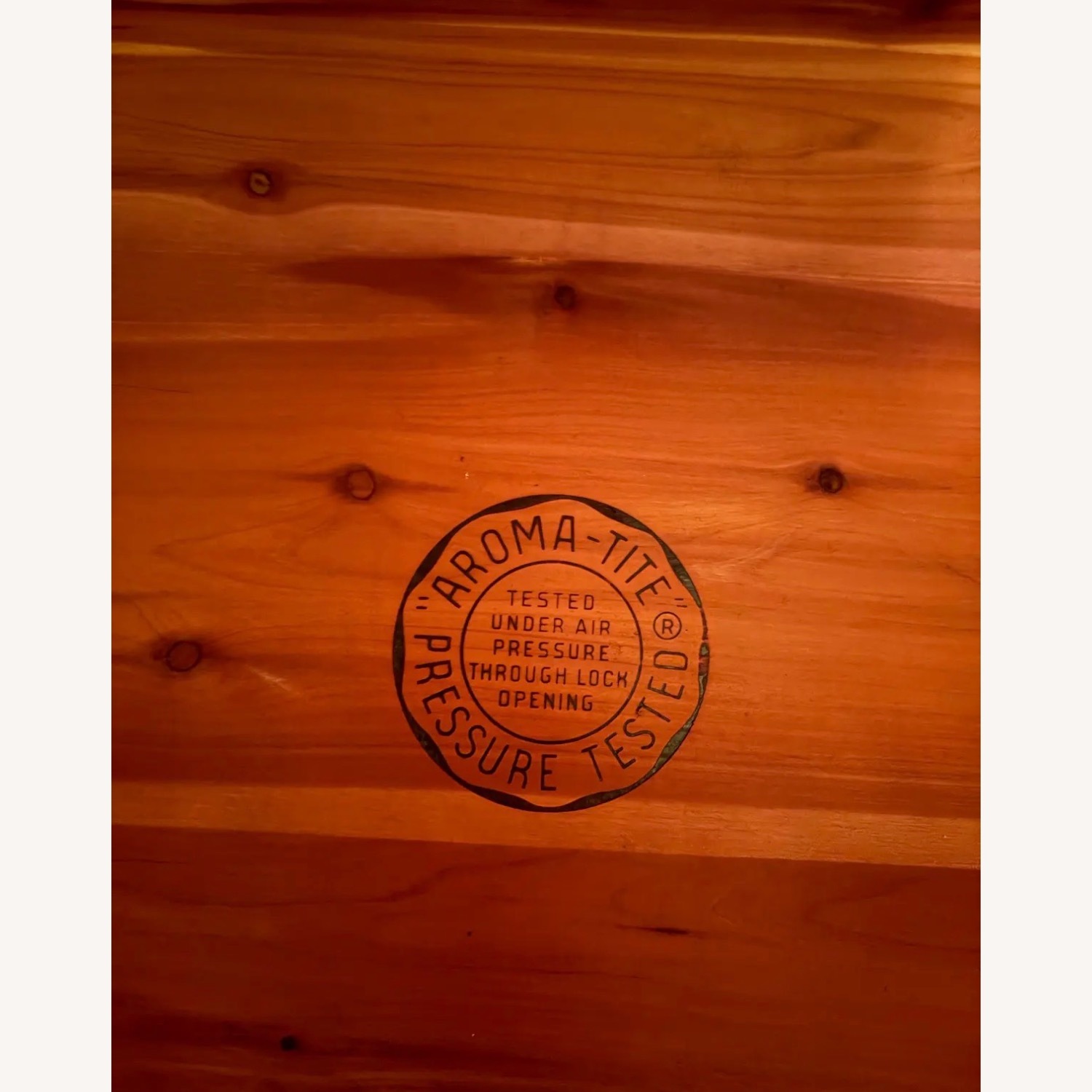 Vintage Mid-Century Lane Cedar Hope Chest - image-2