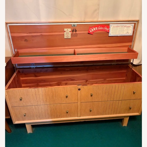 Used Vintage Mid-Century Lane Cedar Hope Chest for sale on AptDeco