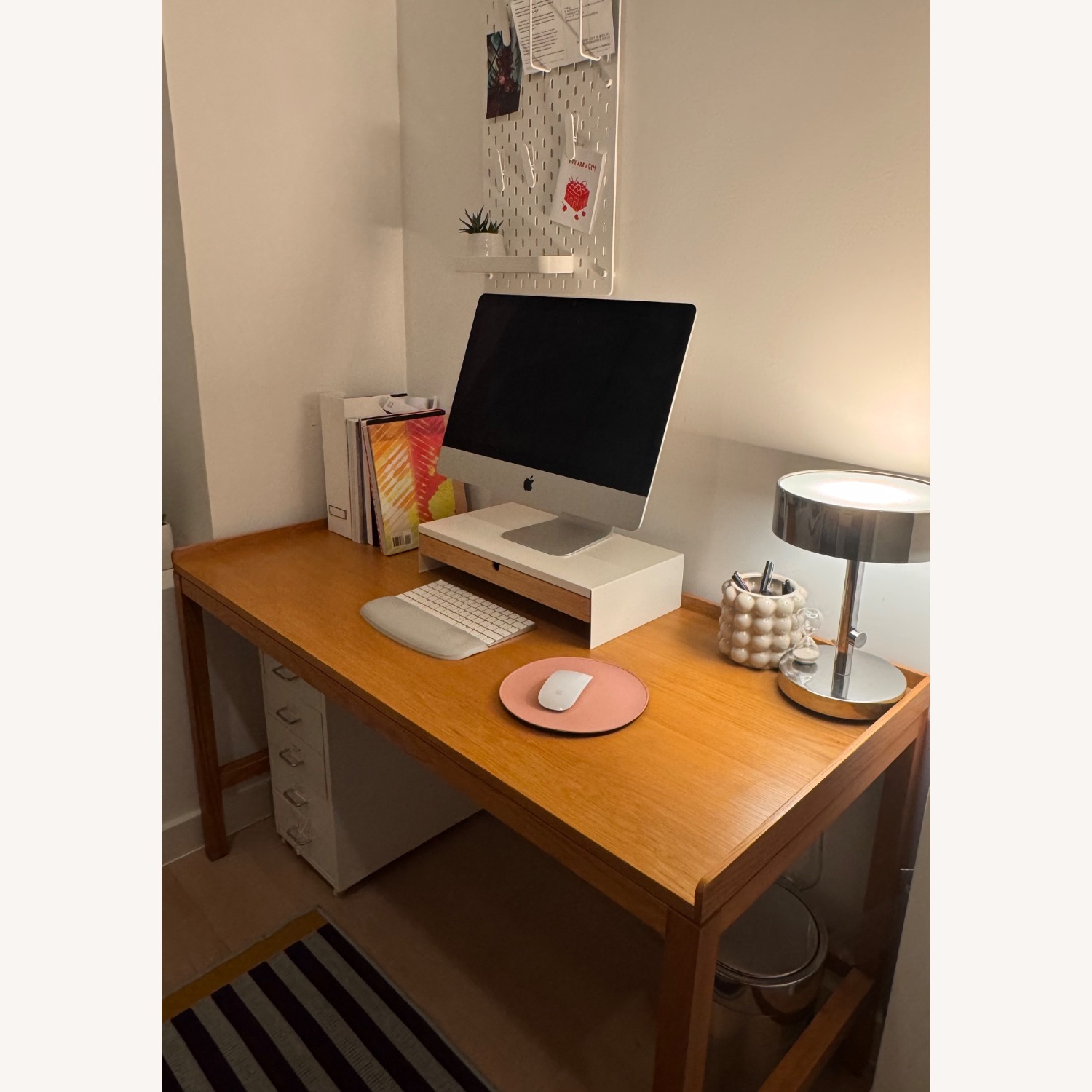 Akron Street Ko Desk Natural Wood Desk - image-2