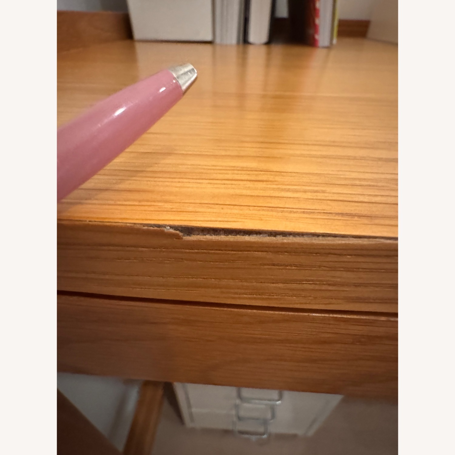 Akron Street Ko Desk Natural Wood Desk - image-3