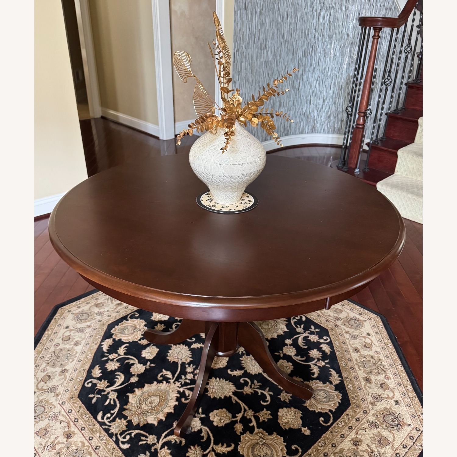 Belfort Furniture Wood Round Dining Table - image-1