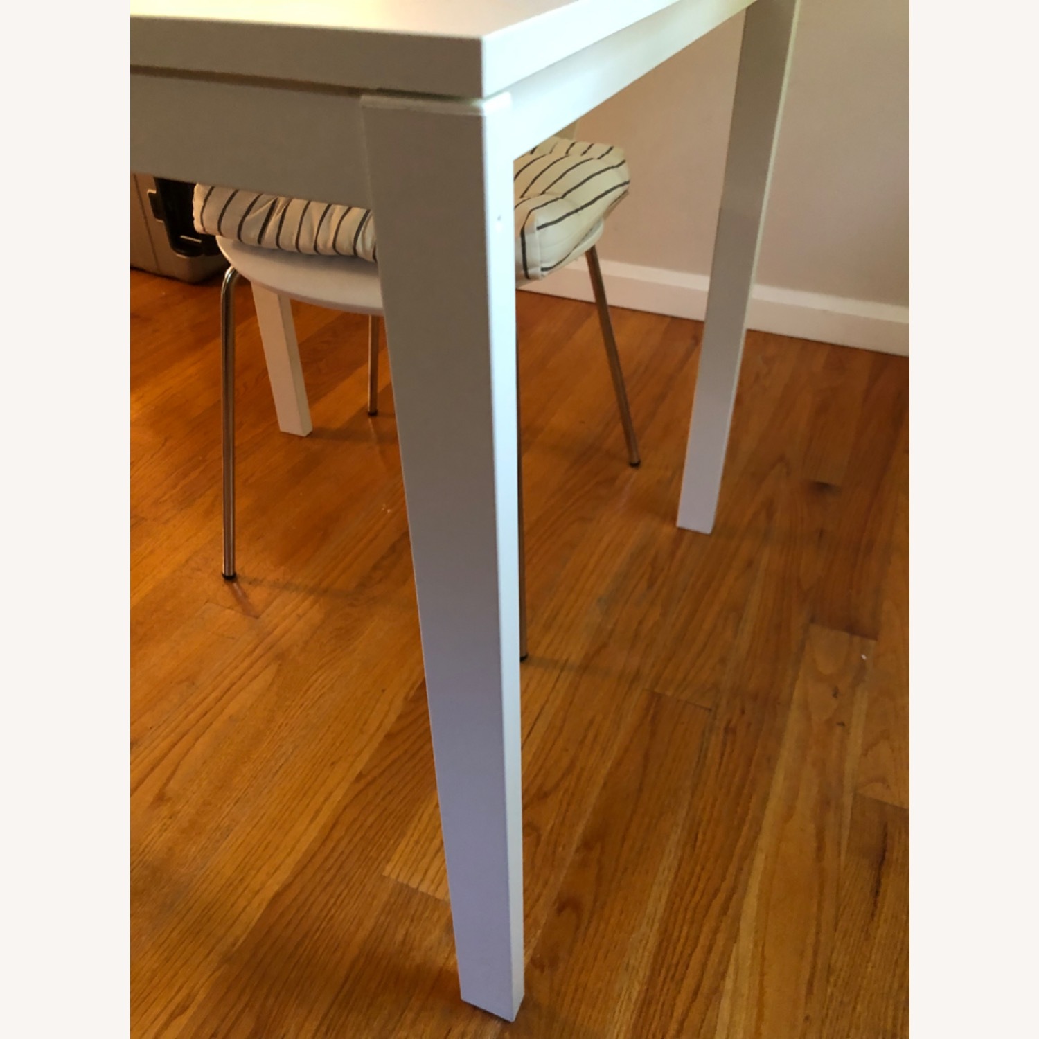 KEA VIHALS White Modern Square Dining Table - image-3