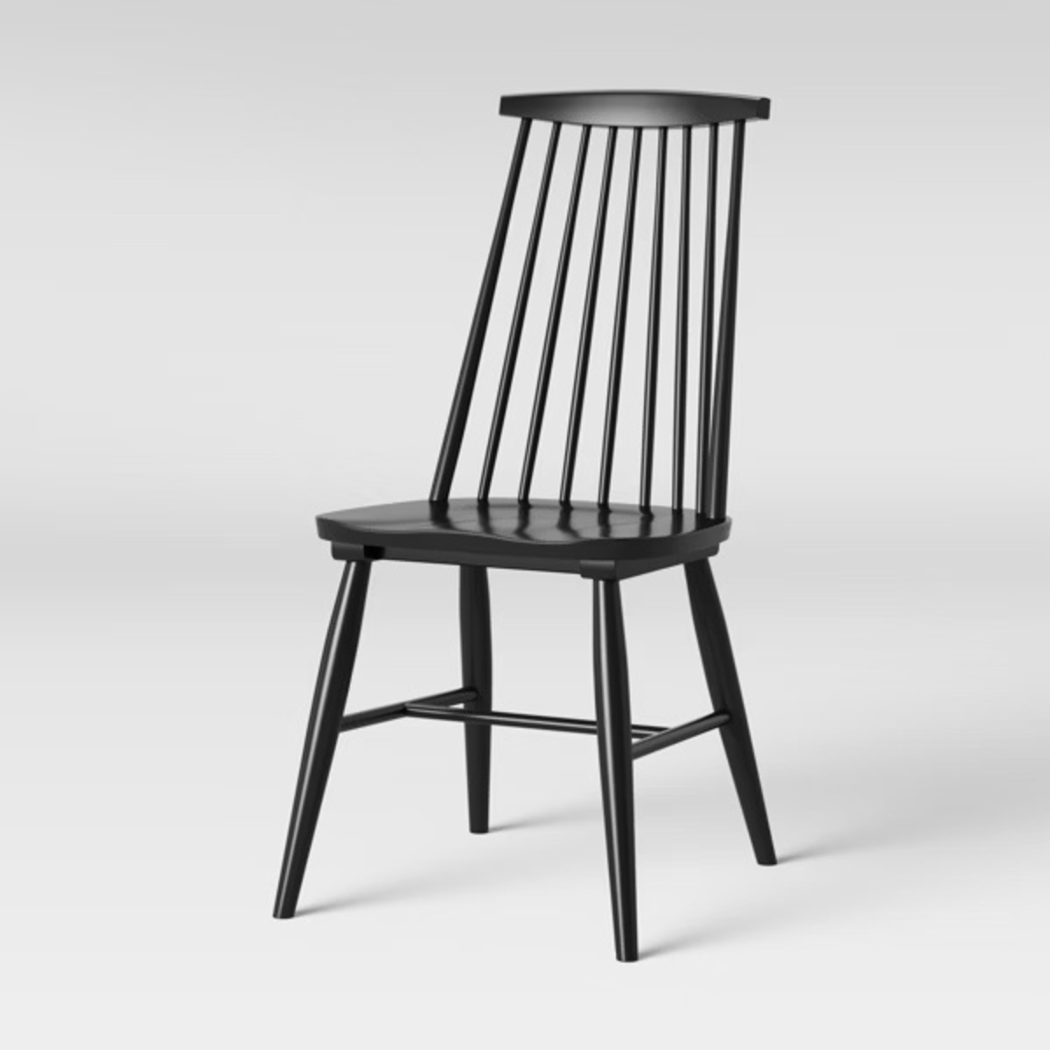 Target Black Wood Dining Chair - image-4