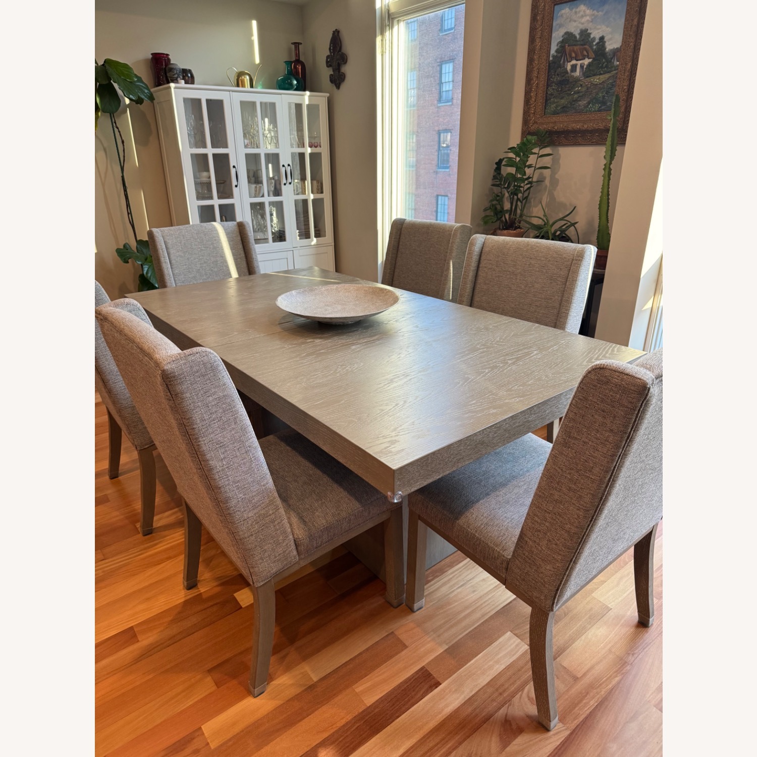 Fawnburg Light Gray Dining Set - image-1