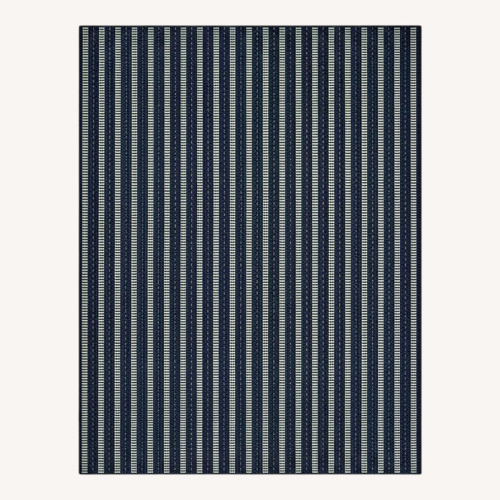 Used Ernesta Blue Rug 8' x 10' for sale on AptDeco