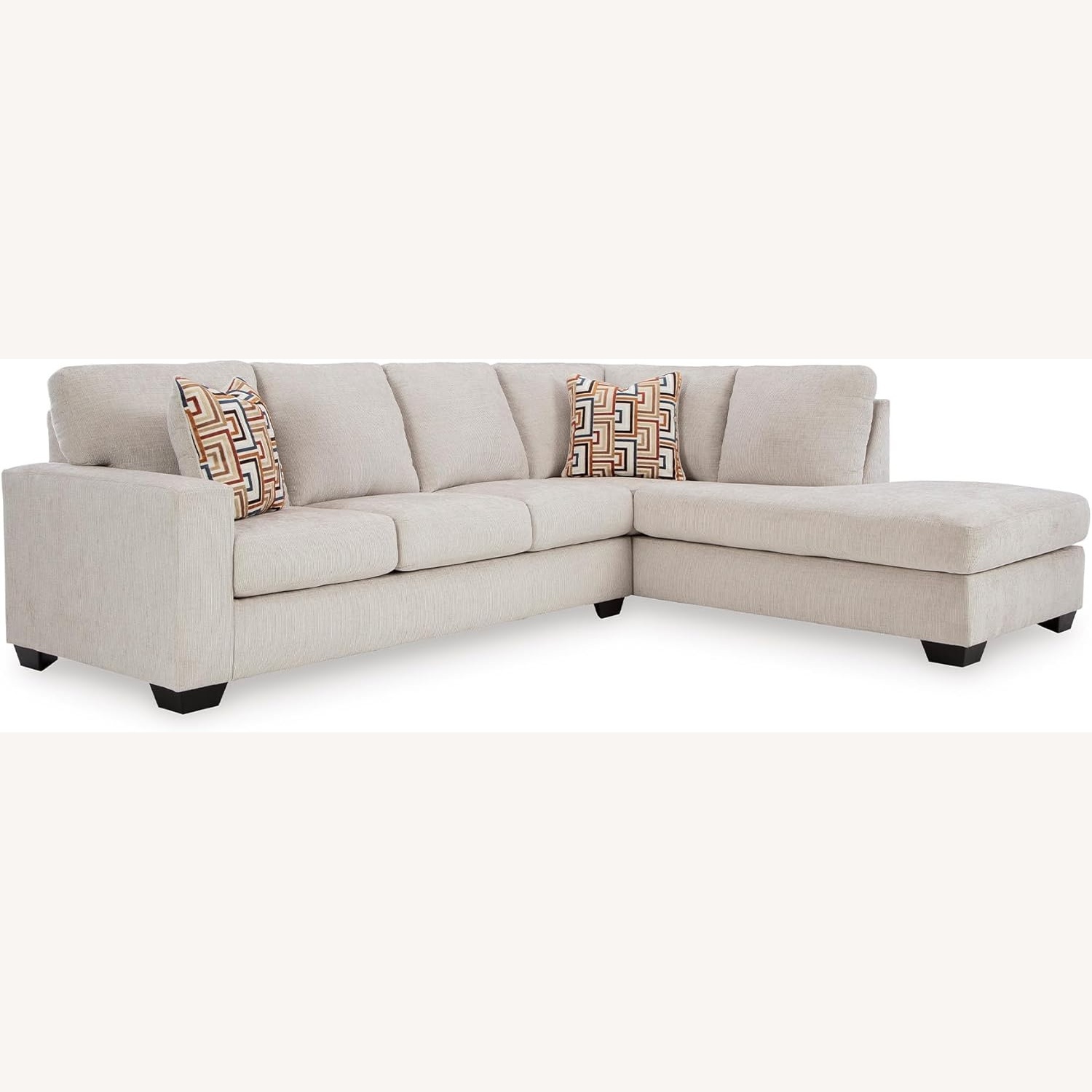Ashley Furniture Light Gray Chaise Lounge - image-6