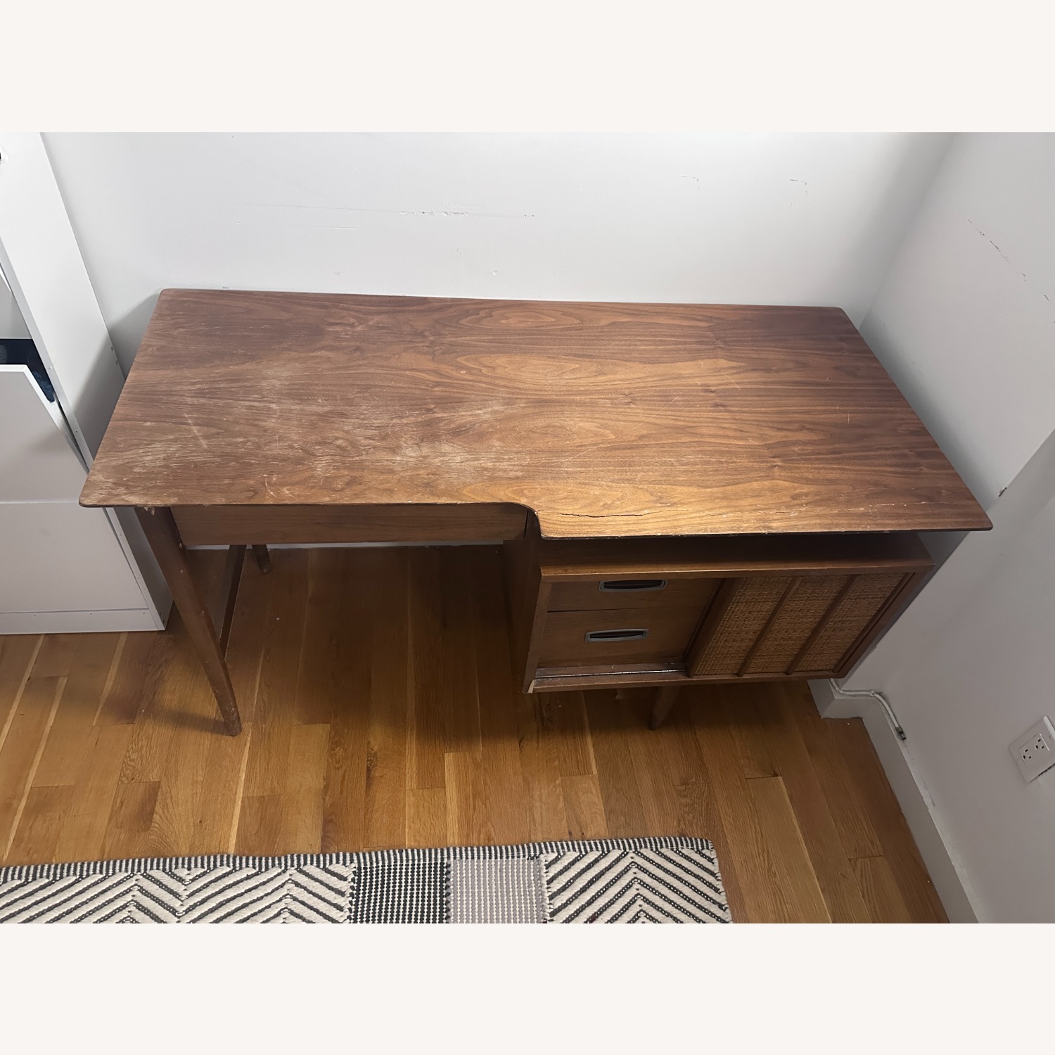 Hooker Furniture Corporation Light Brown Desk - image-3