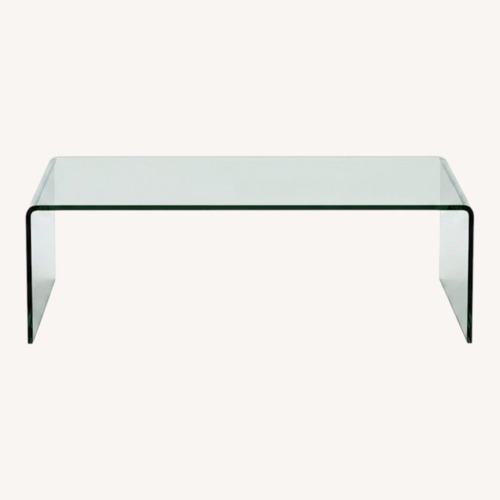 Used Glass Coffee Table for sale on AptDeco