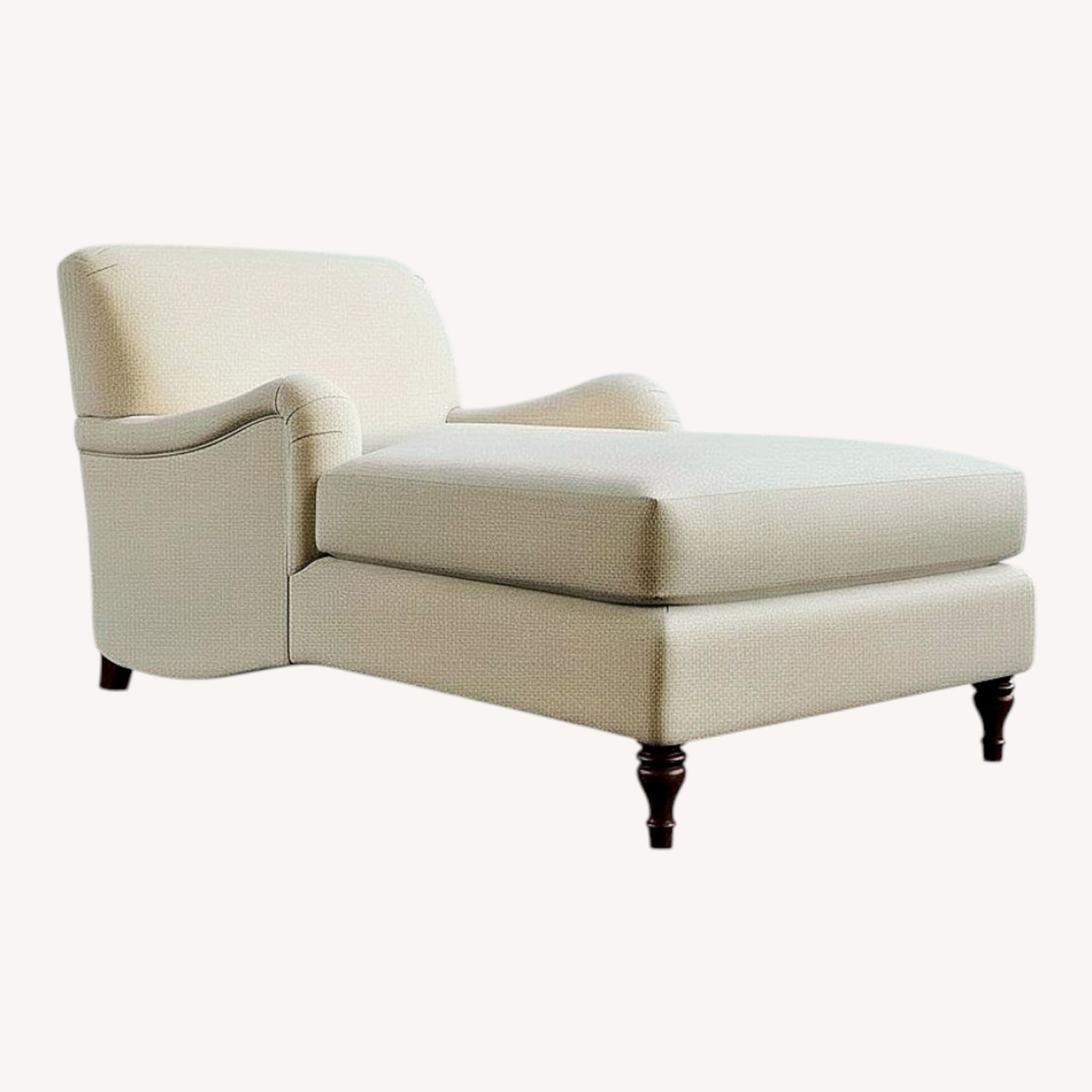 Pottery Barn Carlisle Tightback Cotton Chaise Lounge - image-0