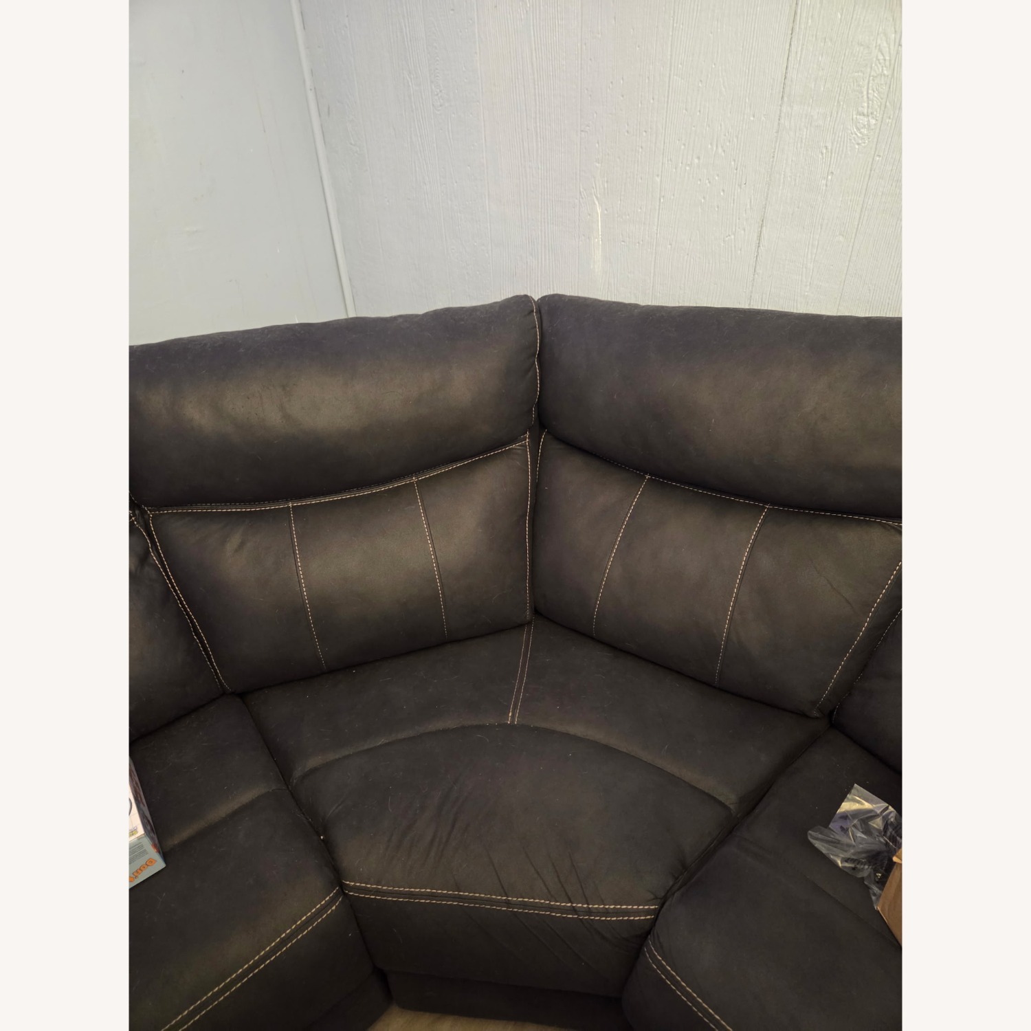 Jackson Furnit Dark Gray 3pc Reclining Sectional - image-4