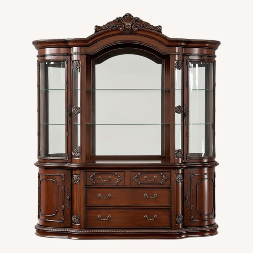 Used Wooden China Cabinet Hutch & Buffet for sale on AptDeco