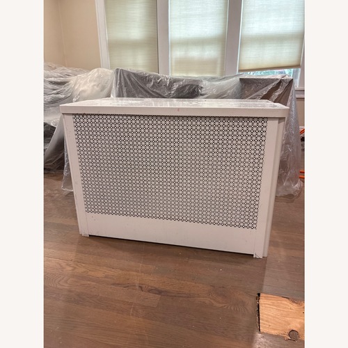 Used White Metal Wall Unit for sale on AptDeco