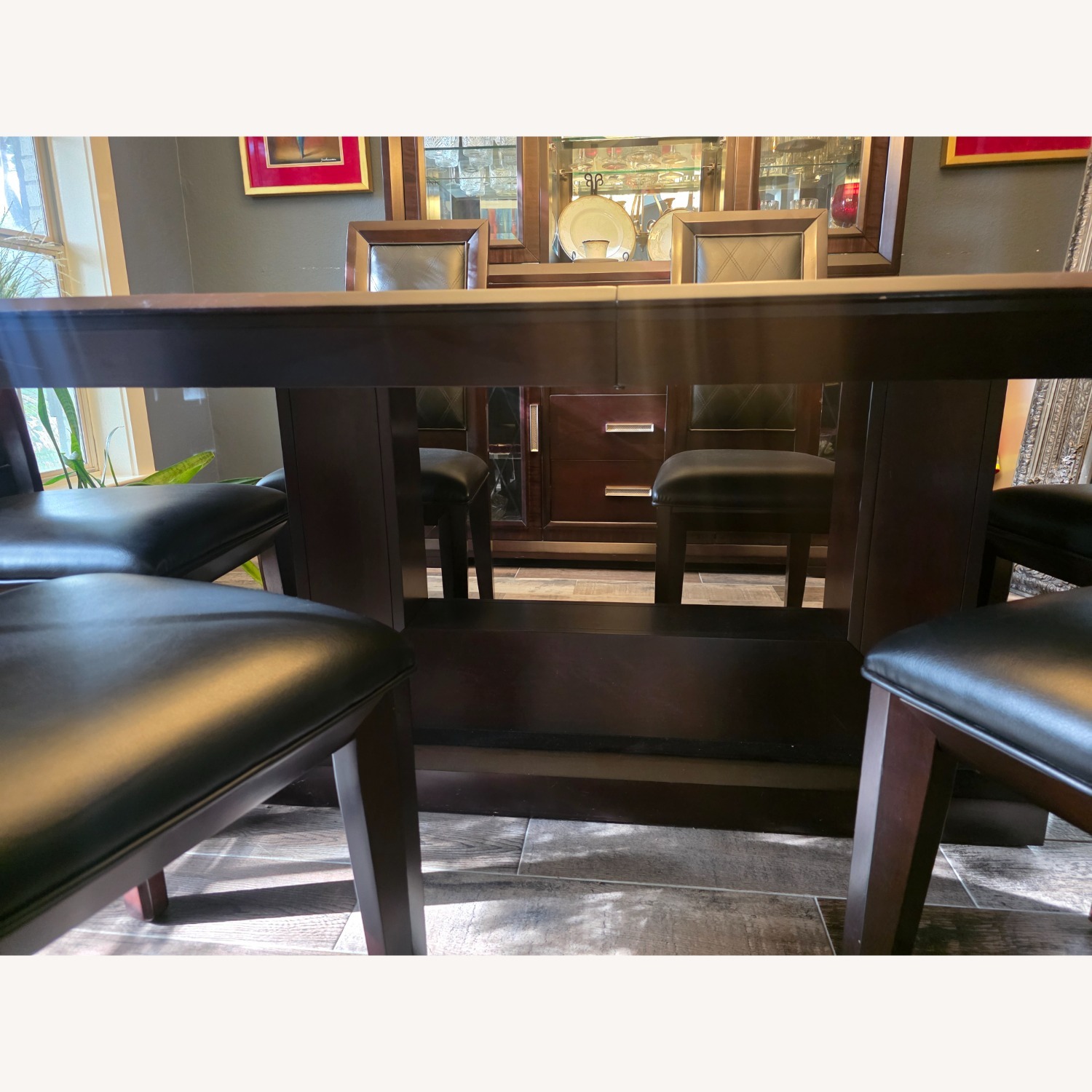 Najarian Furniture Dark Brown Dining Set - image-4