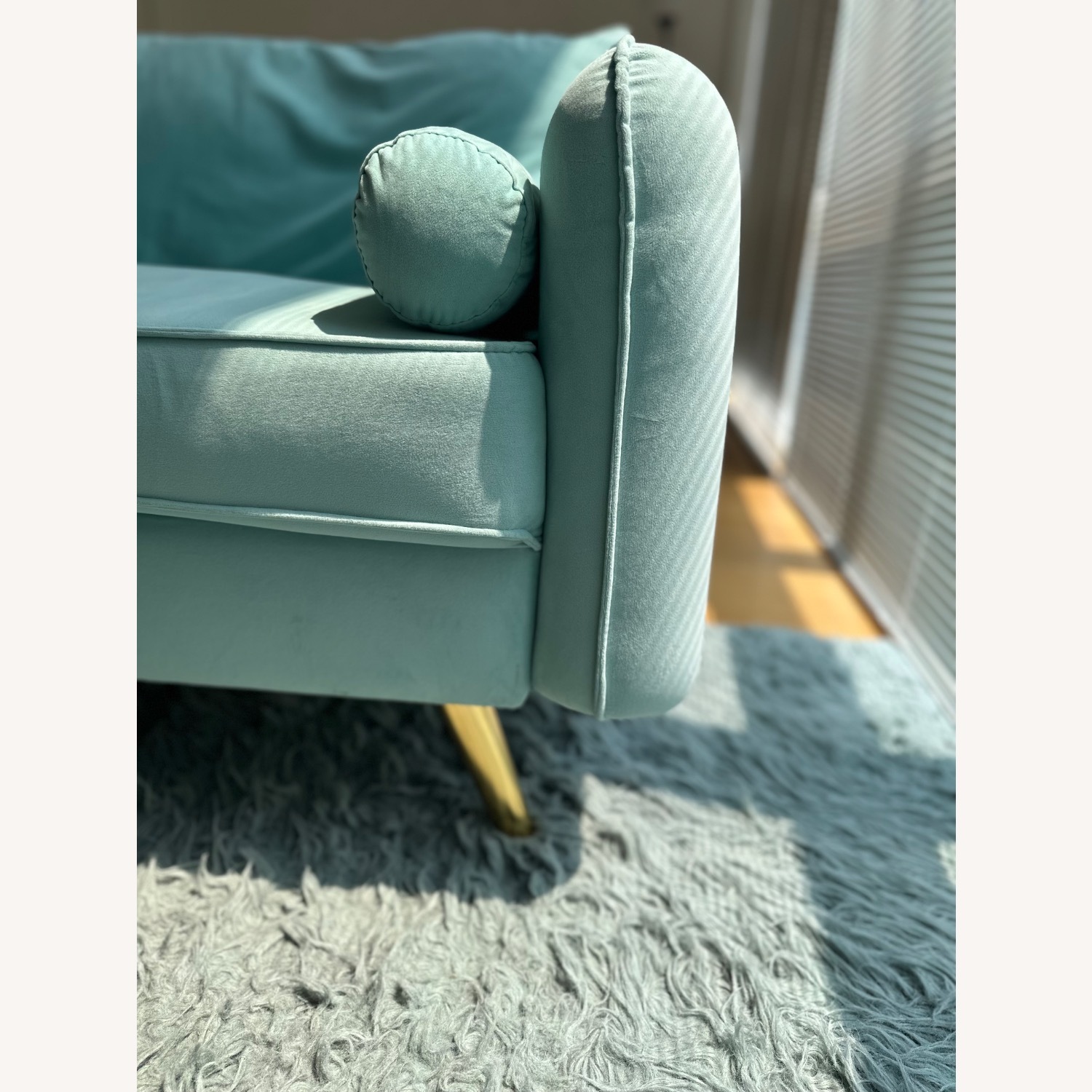IKEA Green 2 Seater Sofa - image-9