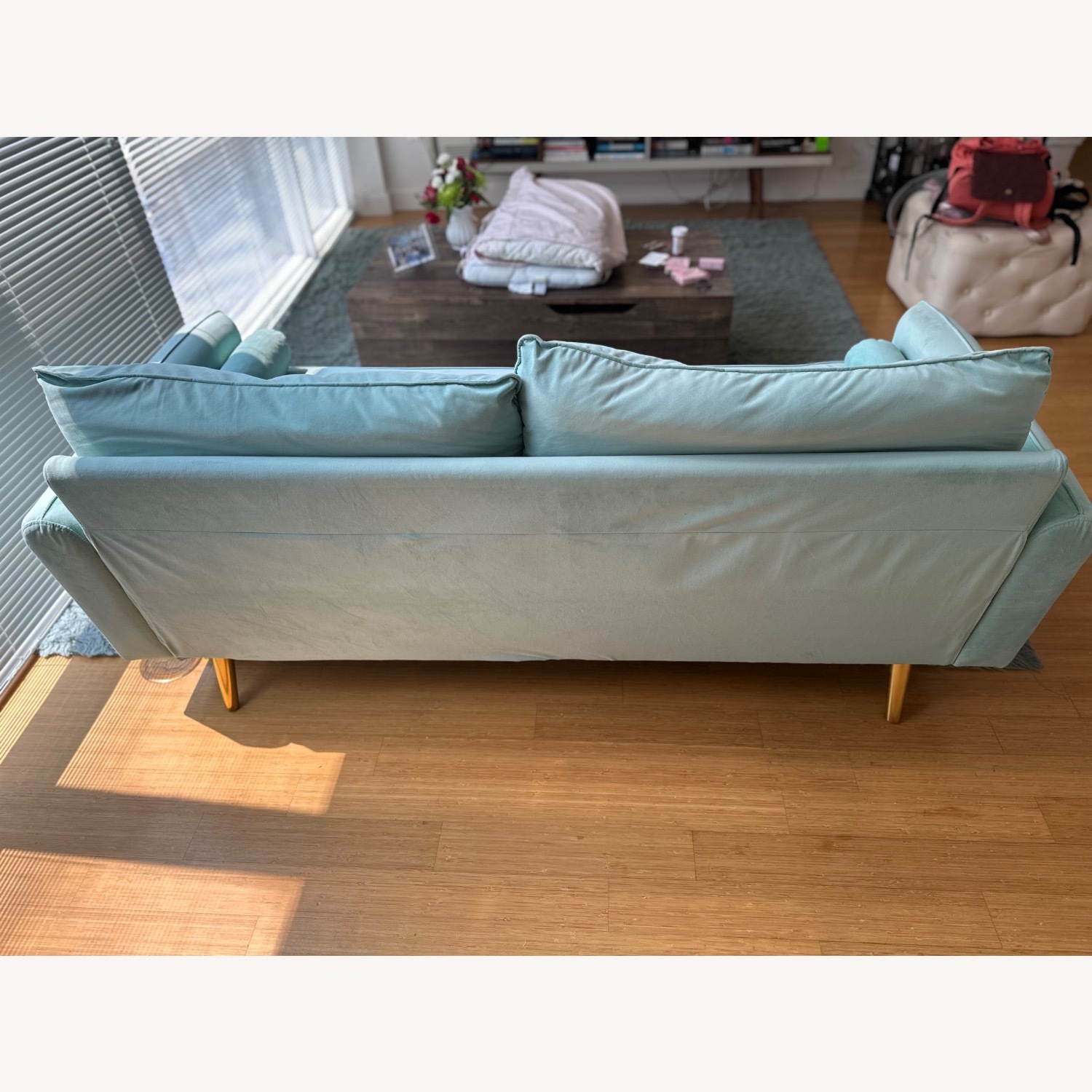 IKEA Green 2 Seater Sofa - image-2