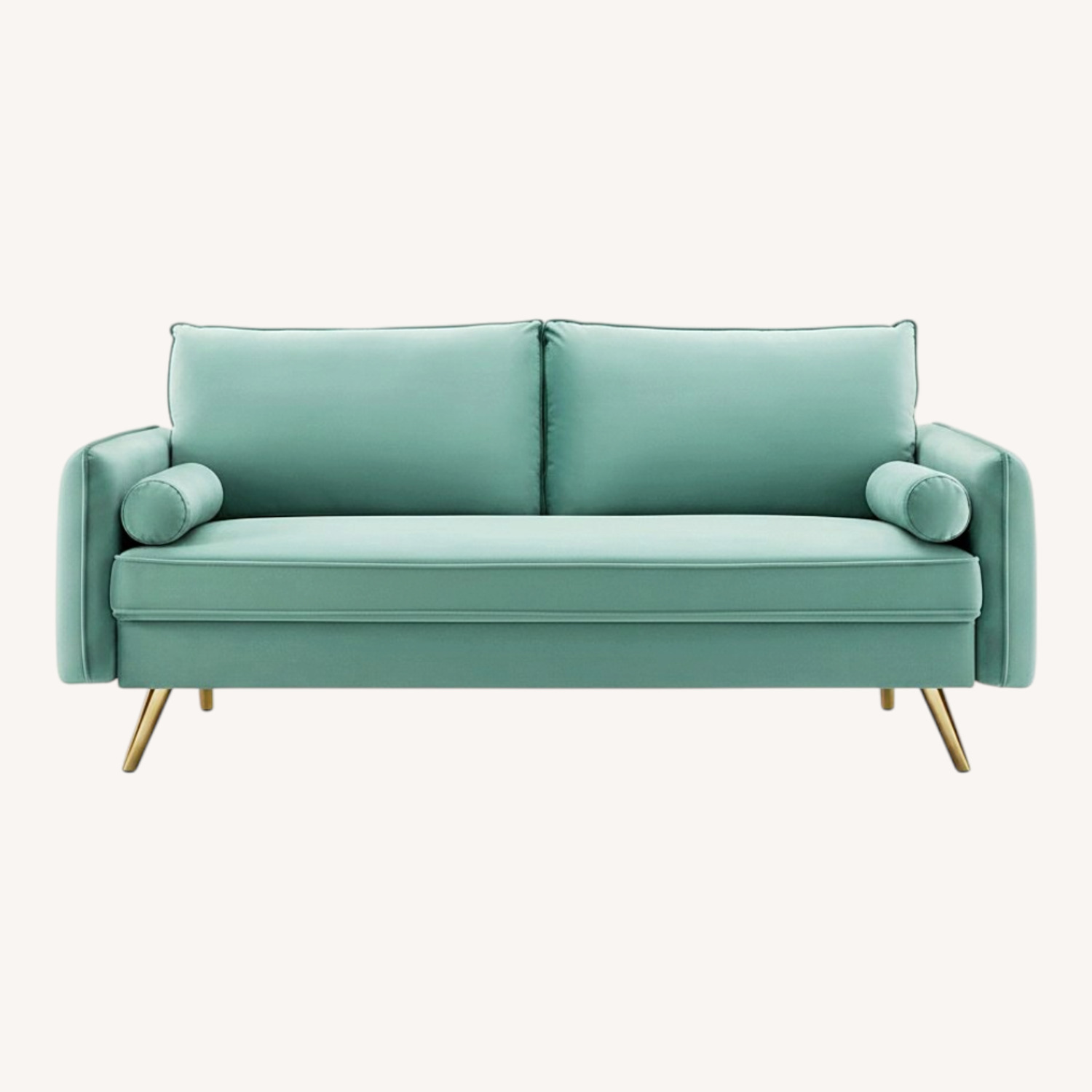 IKEA Green 2 Seater Sofa - image-0