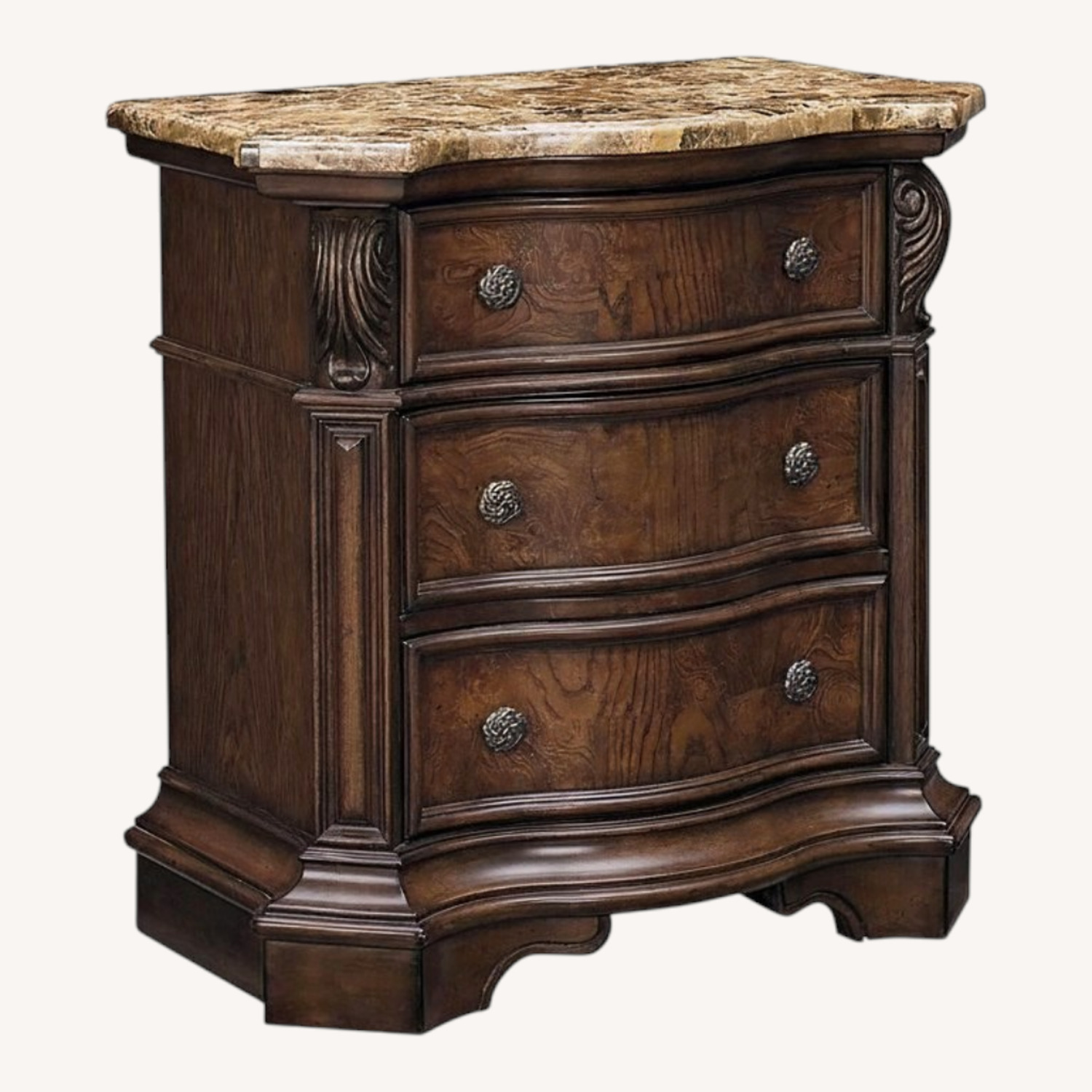 Value City Furniture Dark Brown Nightstands - image-0