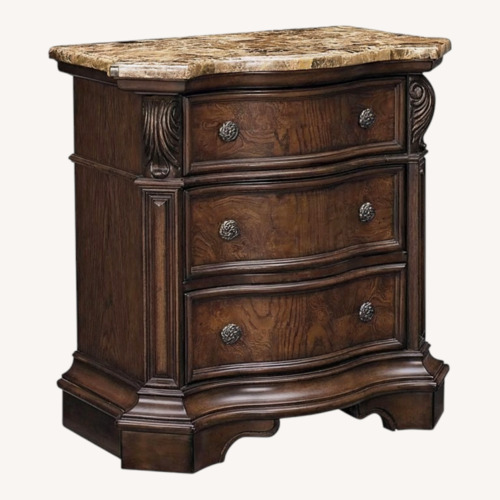 Used Value City Furniture Dark Brown Nightstands for sale on AptDeco