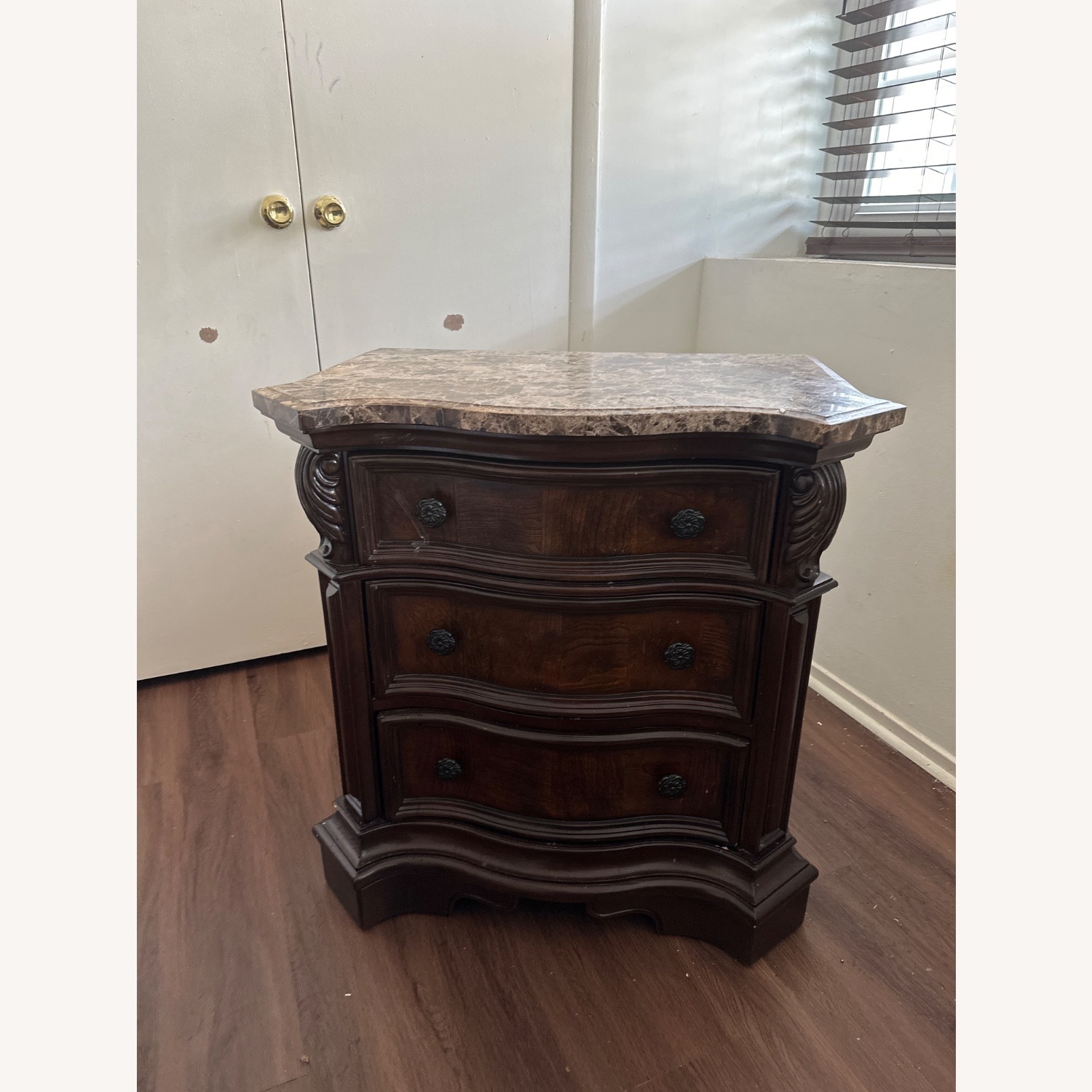 Value City Furniture Dark Brown Nightstands - image-1