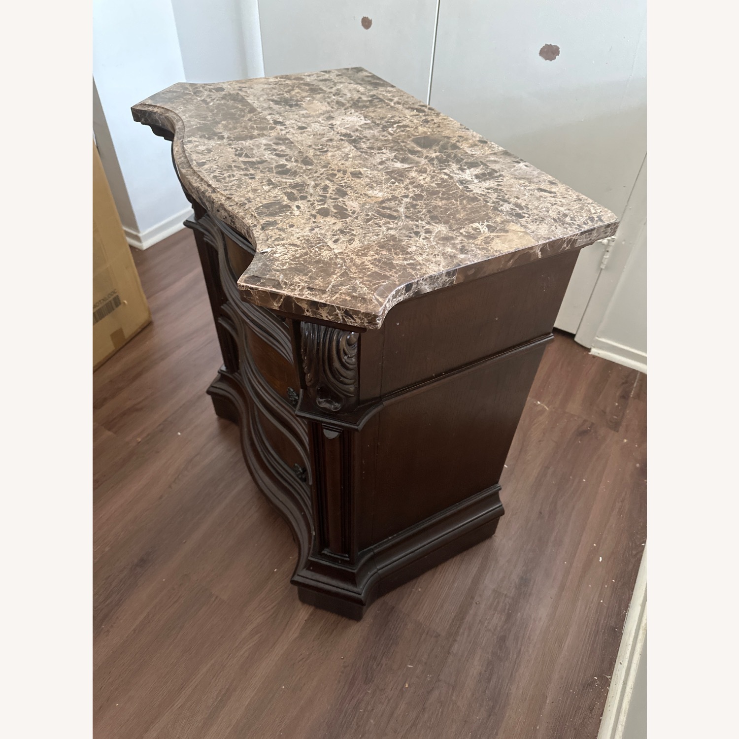 Value City Furniture Dark Brown Nightstands - image-3