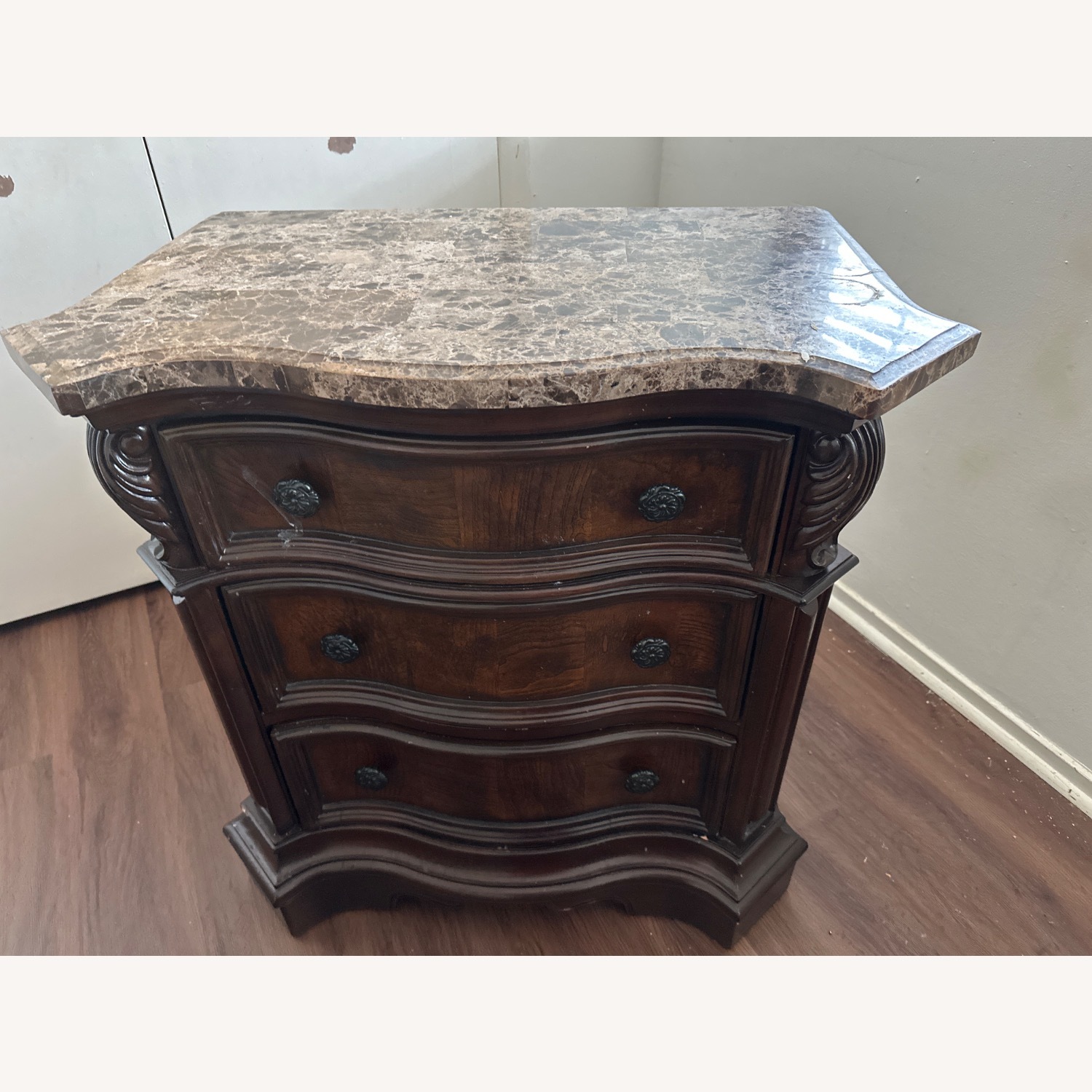 Value City Furniture Dark Brown Nightstands - image-4