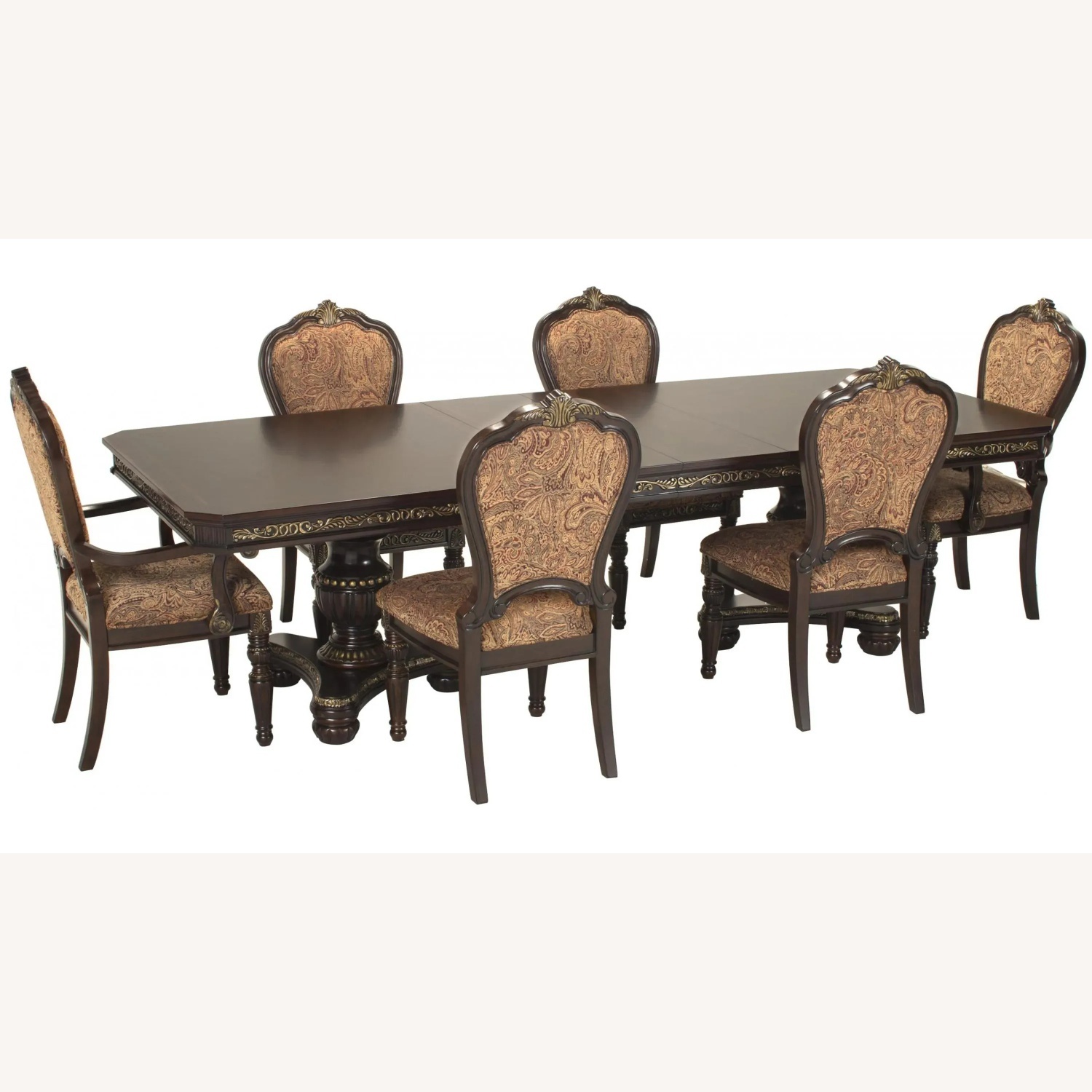 Raymour & Flanigan Regal Manor 7-pc. Dining Set - image-4