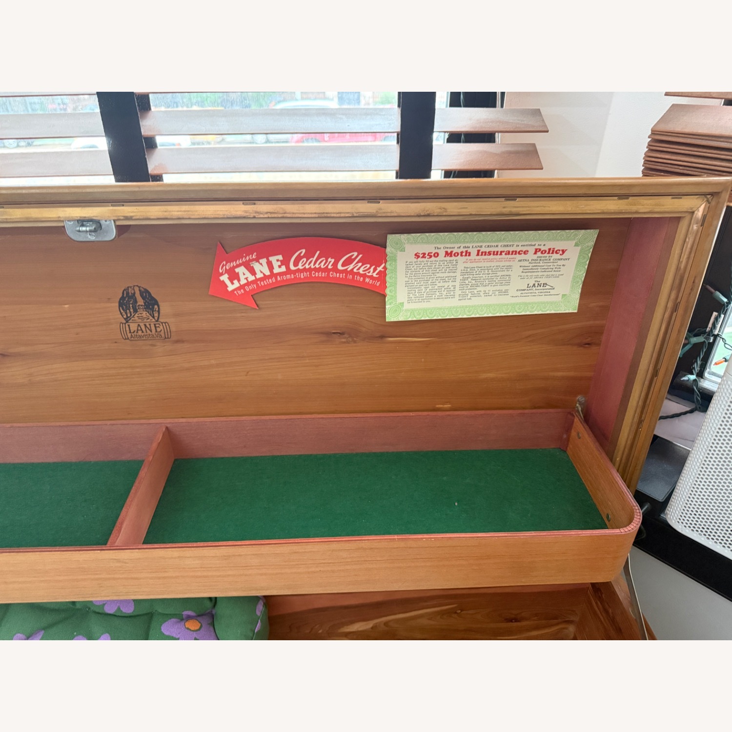 Vintage Lane Furniture Natural Wood Chest - image-3