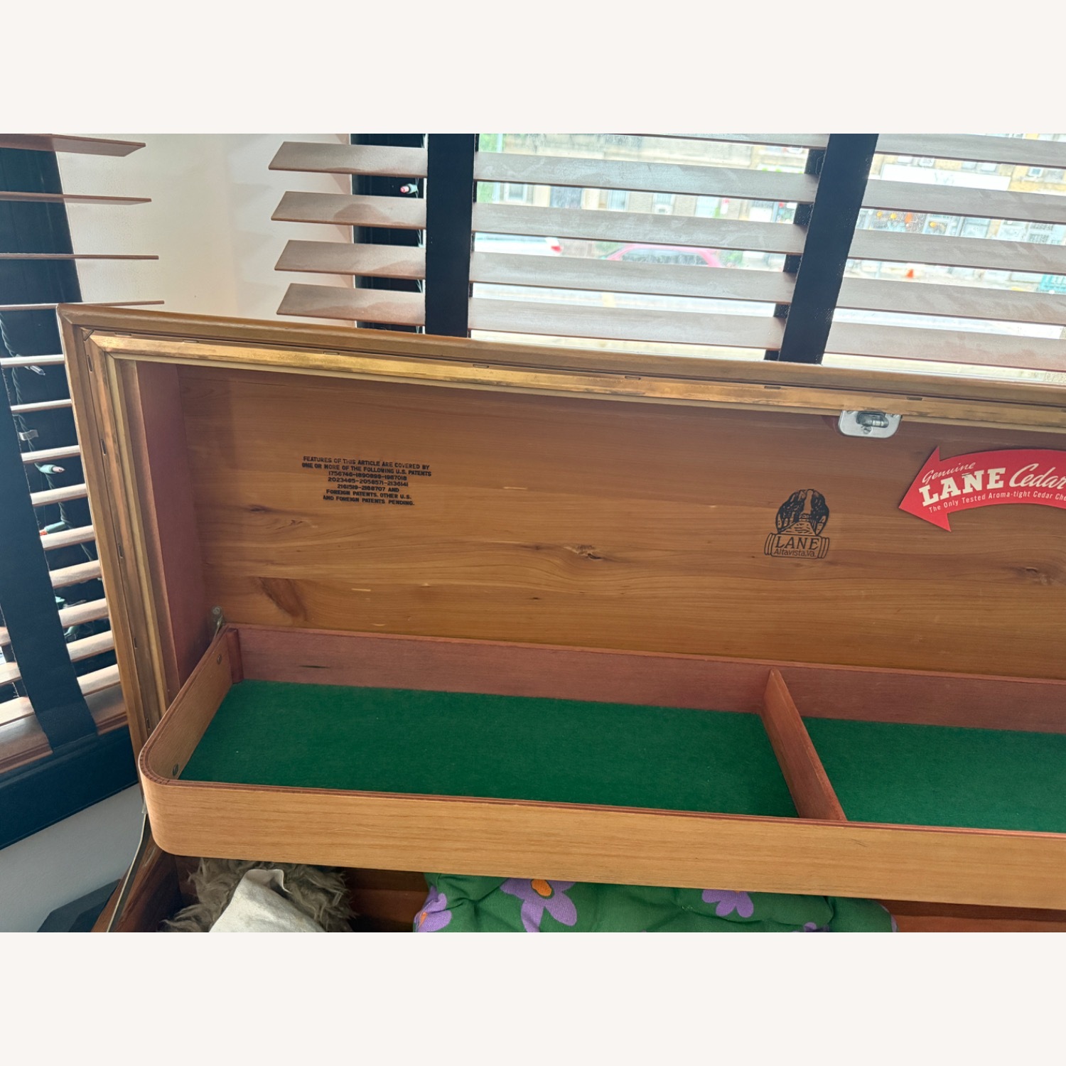 Vintage Lane Furniture Natural Wood Chest - image-4