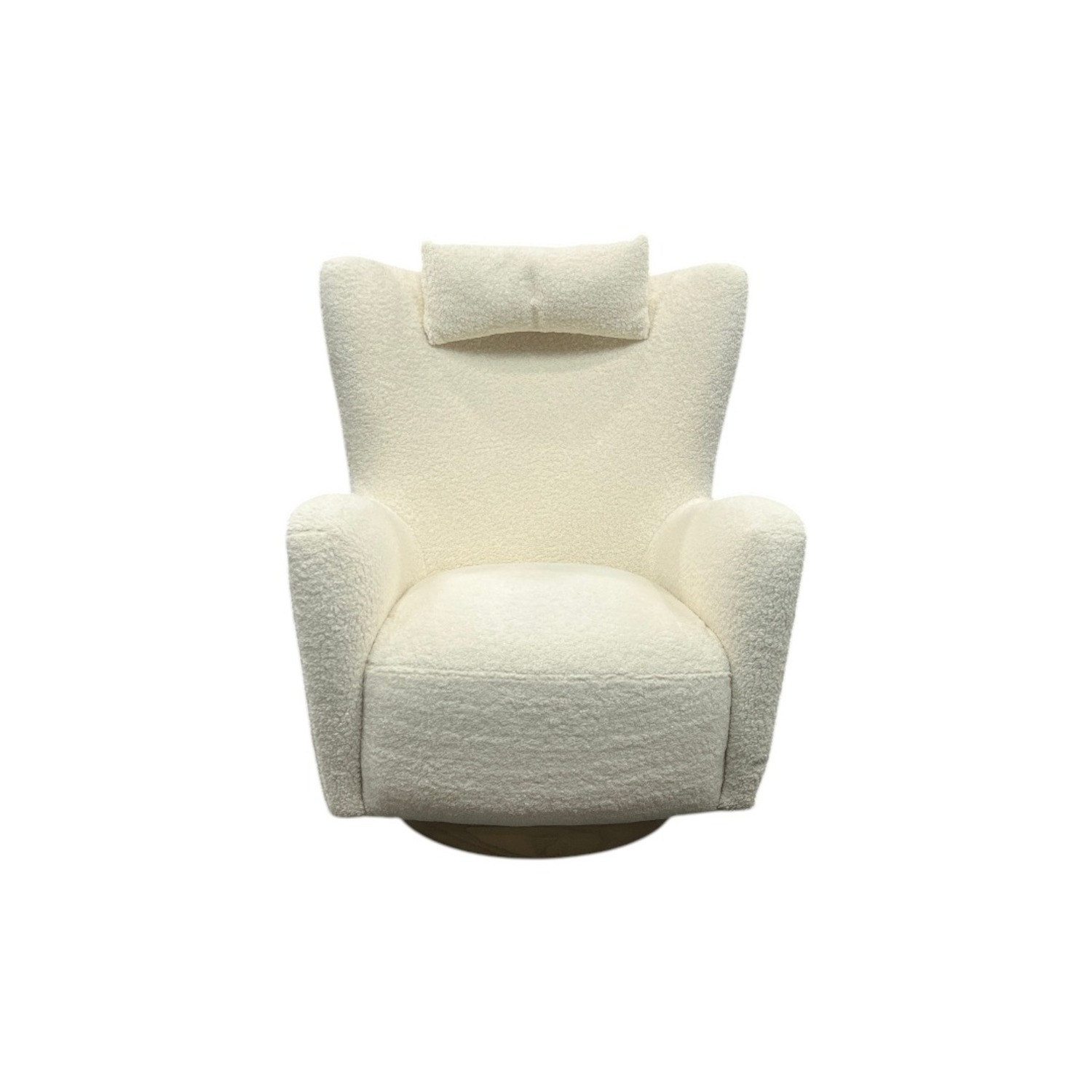 Collette Sherpa Swivel Armchair - image-24