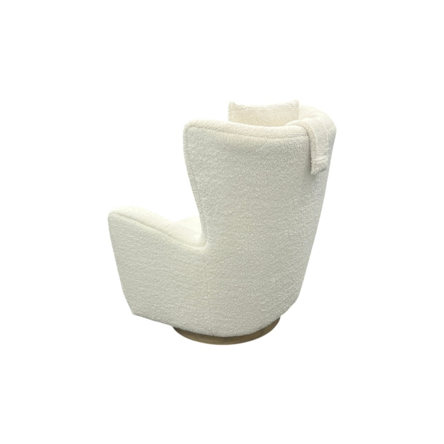 Collette Sherpa Swivel Armchair - image-15