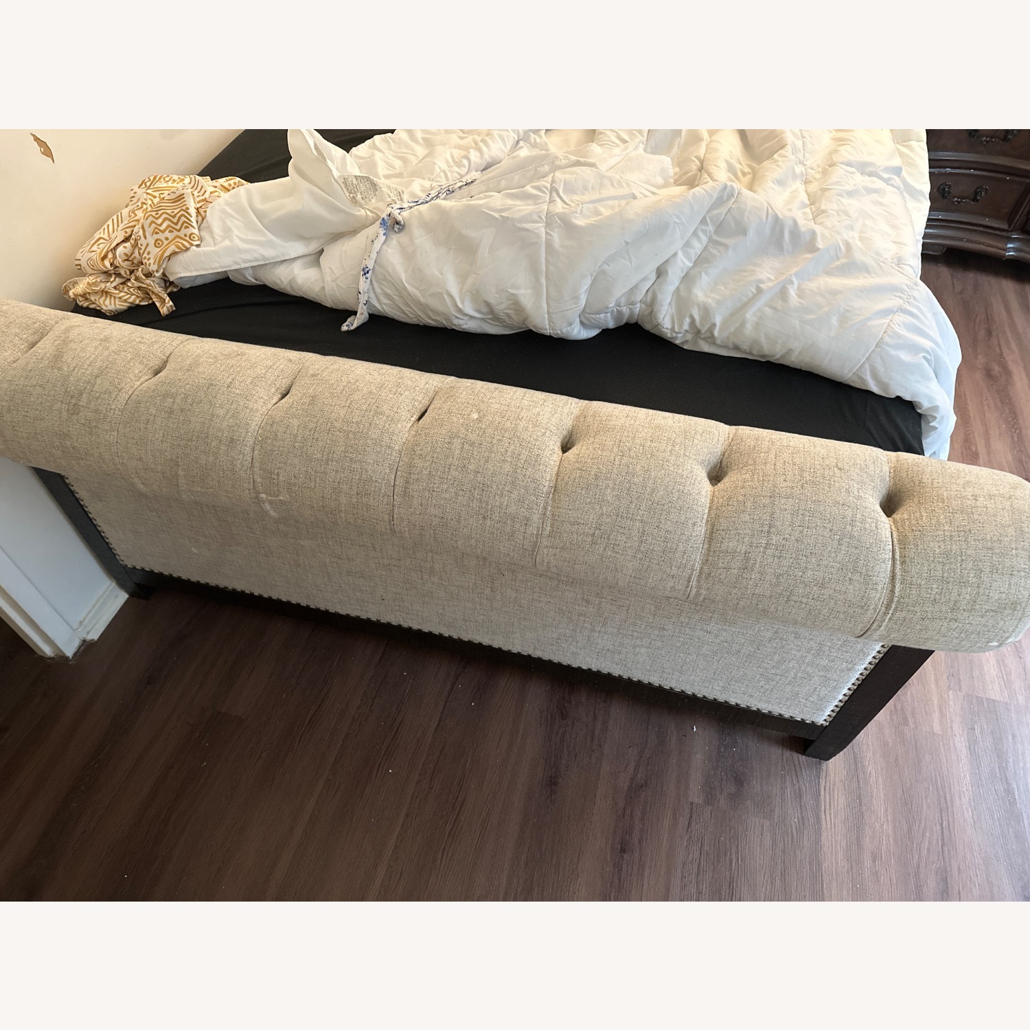Ashley Furniture White King Bed - image-2