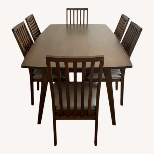 Used 6 Chair Dining Set for sale on AptDeco
