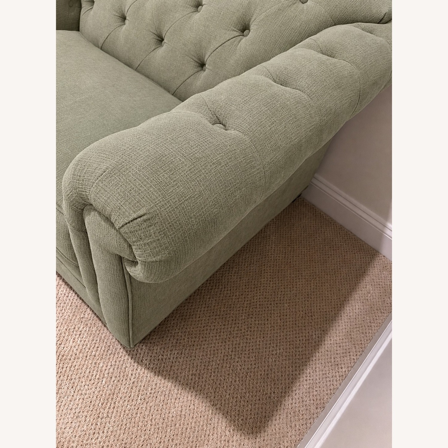 Pottery Barn Chesterfield Roll Arm Chair - image-4