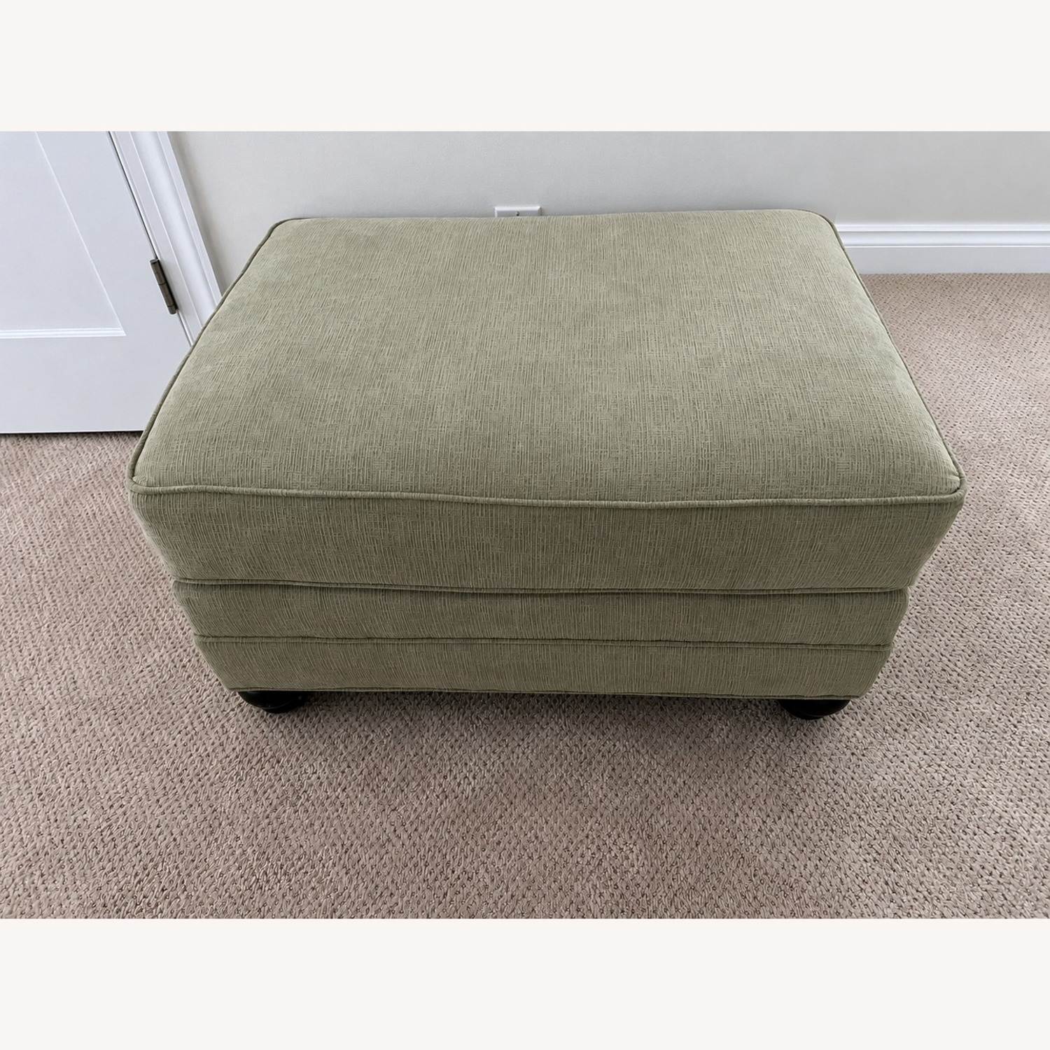 Pottery Barn Chesterfield Ottoman - image-1
