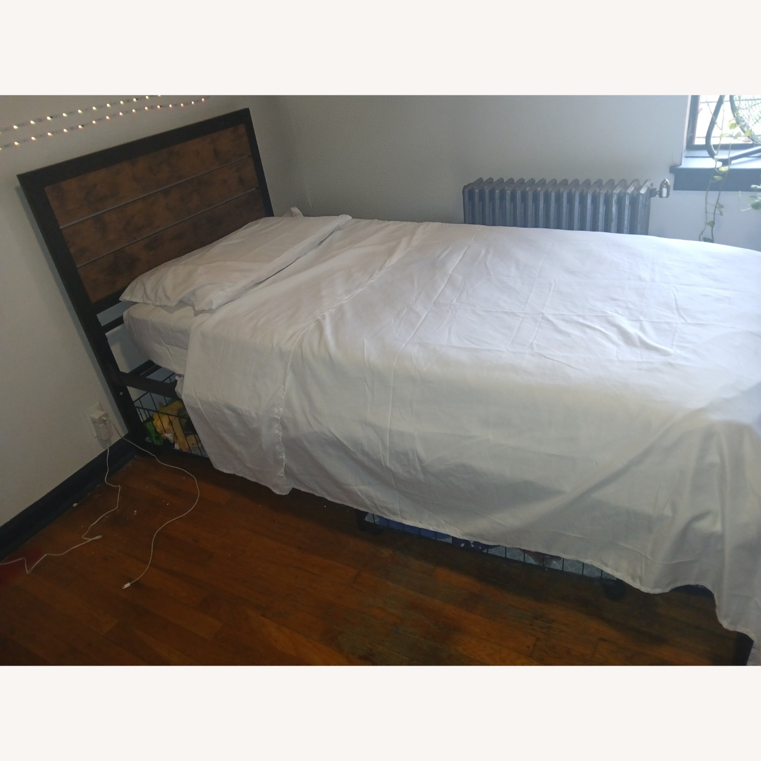 Wayfair Dark Brown Metal Twin Bed - image-1