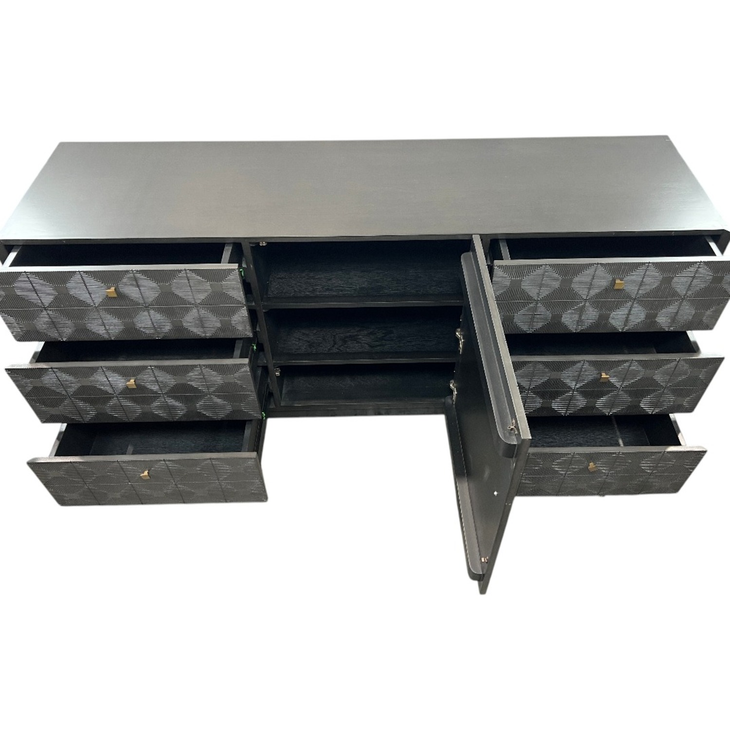 Noir Leon 6 - Drawer Dresser - image-6