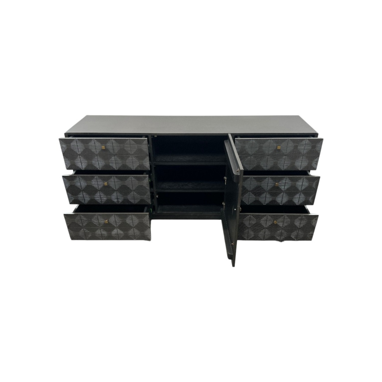 Noir Leon 6 - Drawer Dresser - image-5